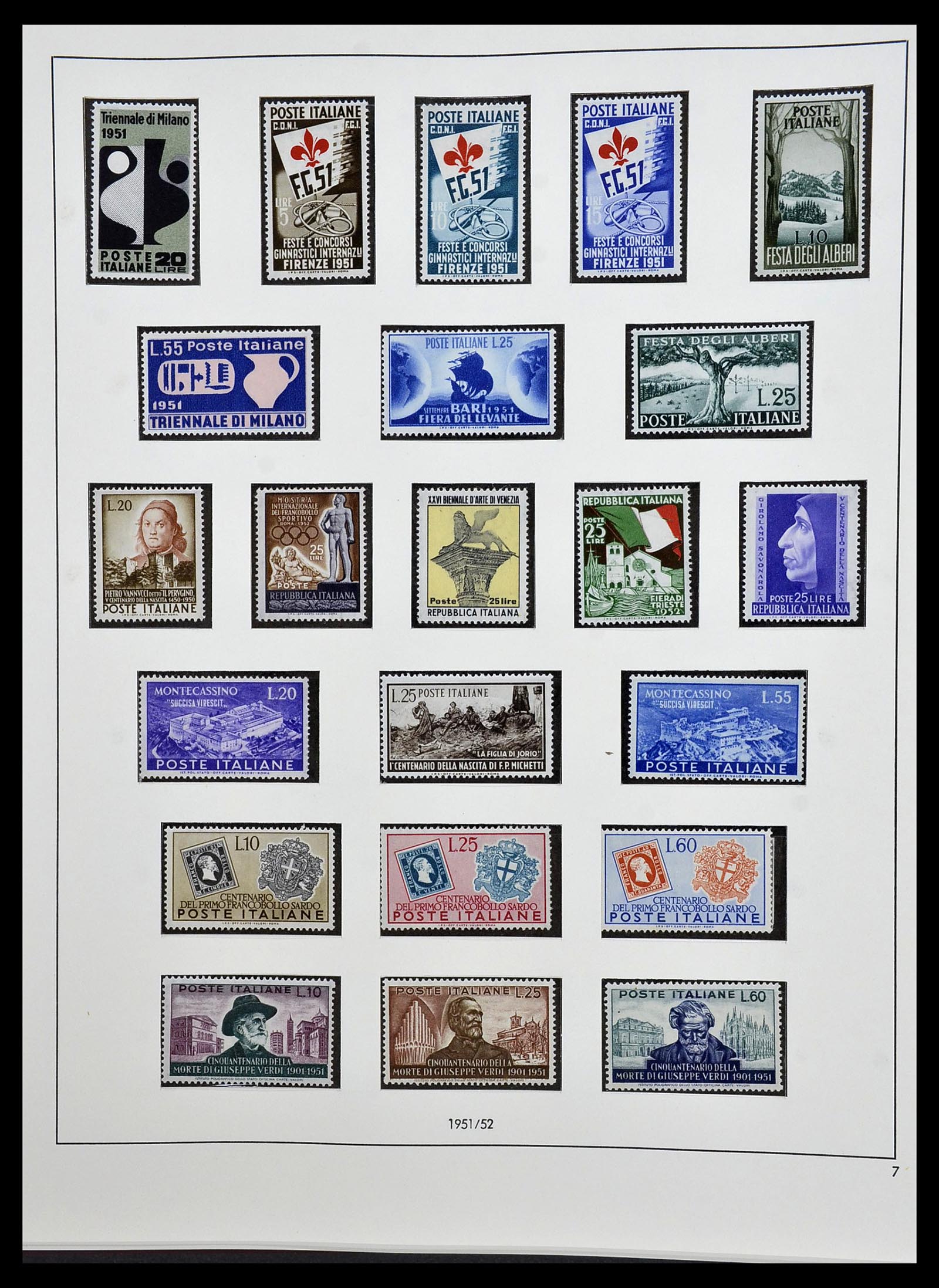 34120 050 - Stamp collection 34120 Italy 1879-2006.