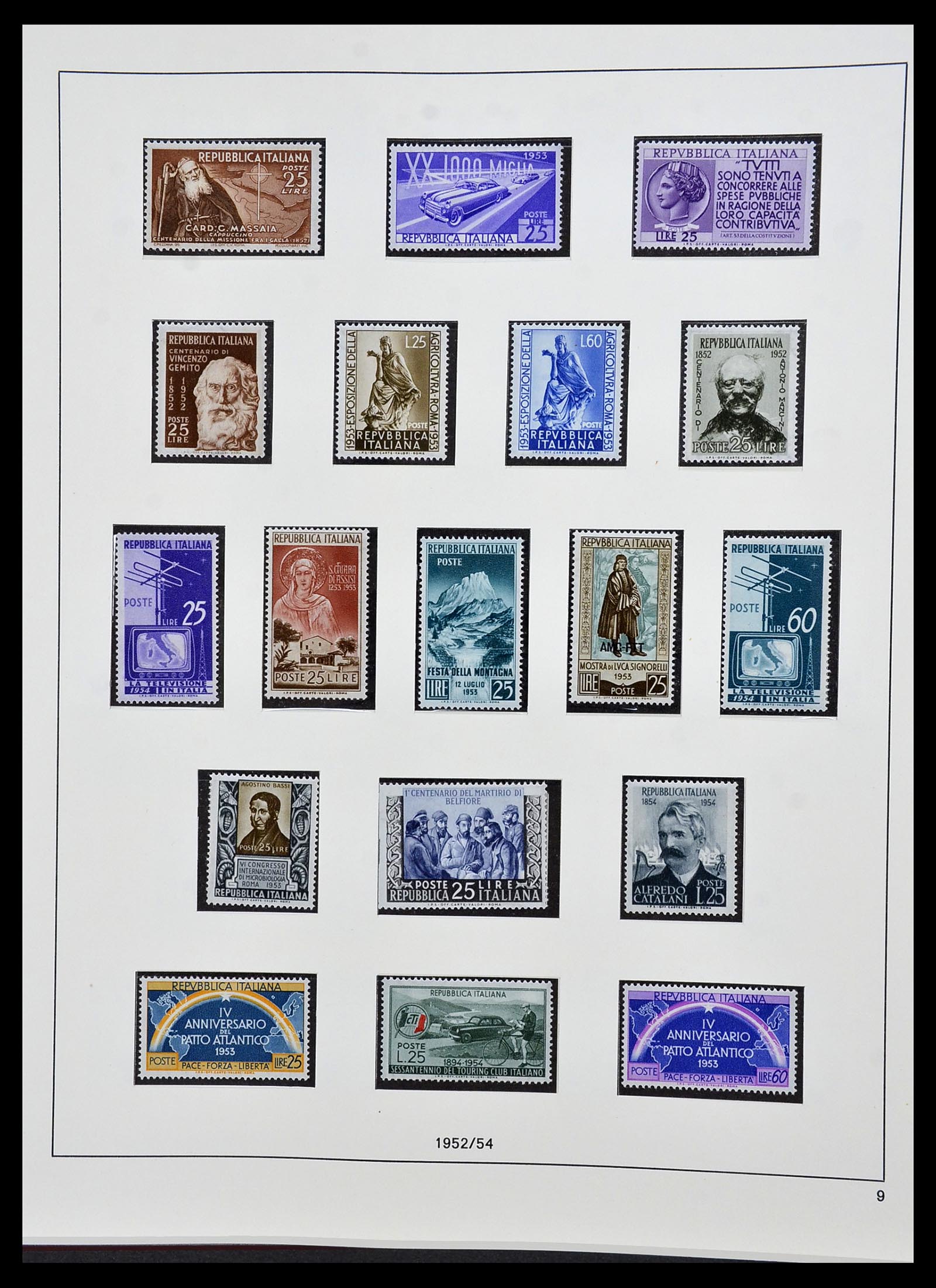 34120 052 - Stamp collection 34120 Italy 1879-2006.