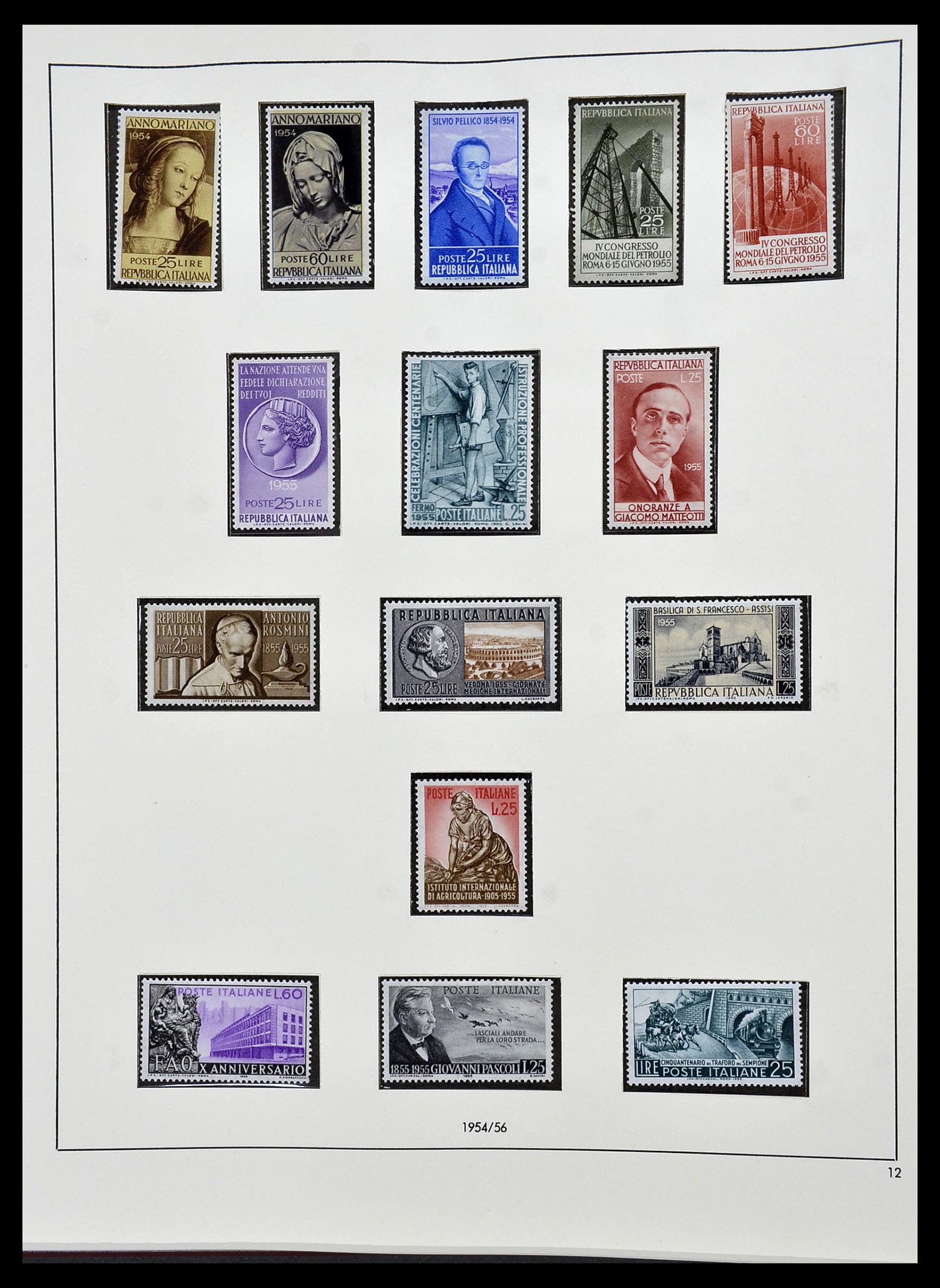 34120 055 - Stamp collection 34120 Italy 1879-2006.