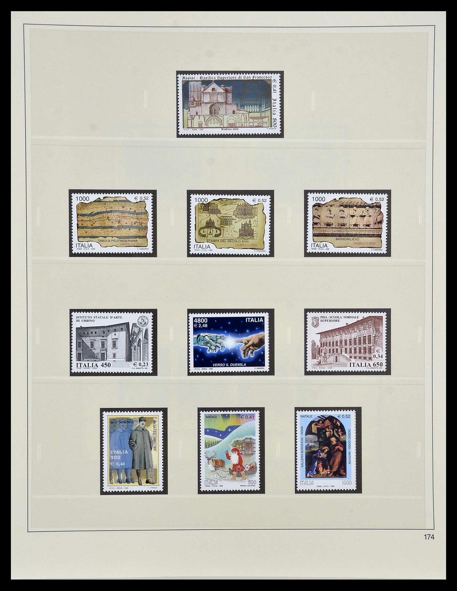 34120 225 - Stamp collection 34120 Italy 1879-2006.