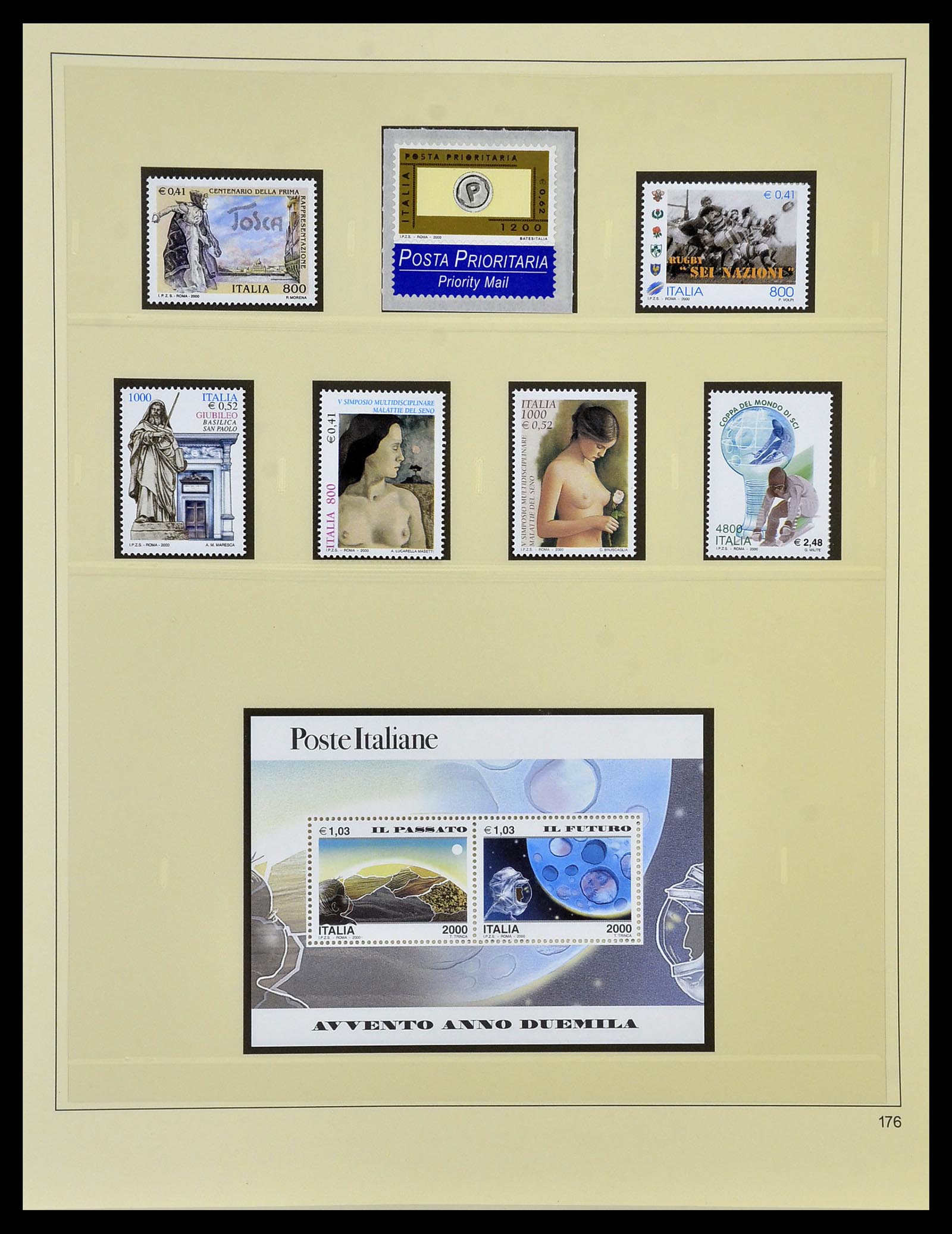 34120 227 - Stamp collection 34120 Italy 1879-2006.