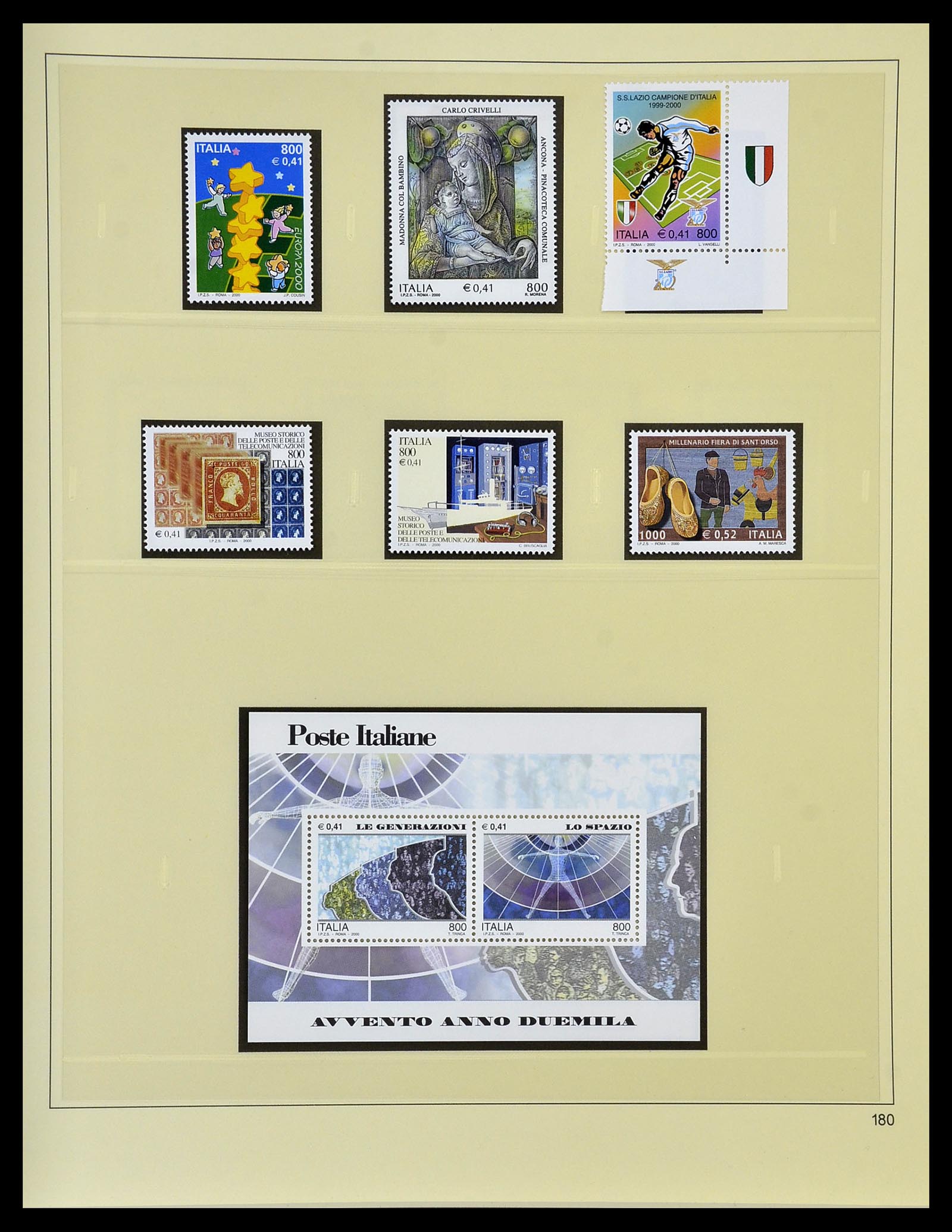 34120 231 - Stamp collection 34120 Italy 1879-2006.