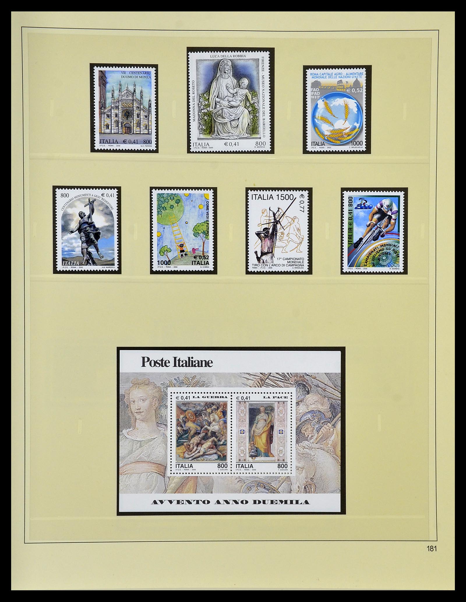 34120 232 - Stamp collection 34120 Italy 1879-2006.