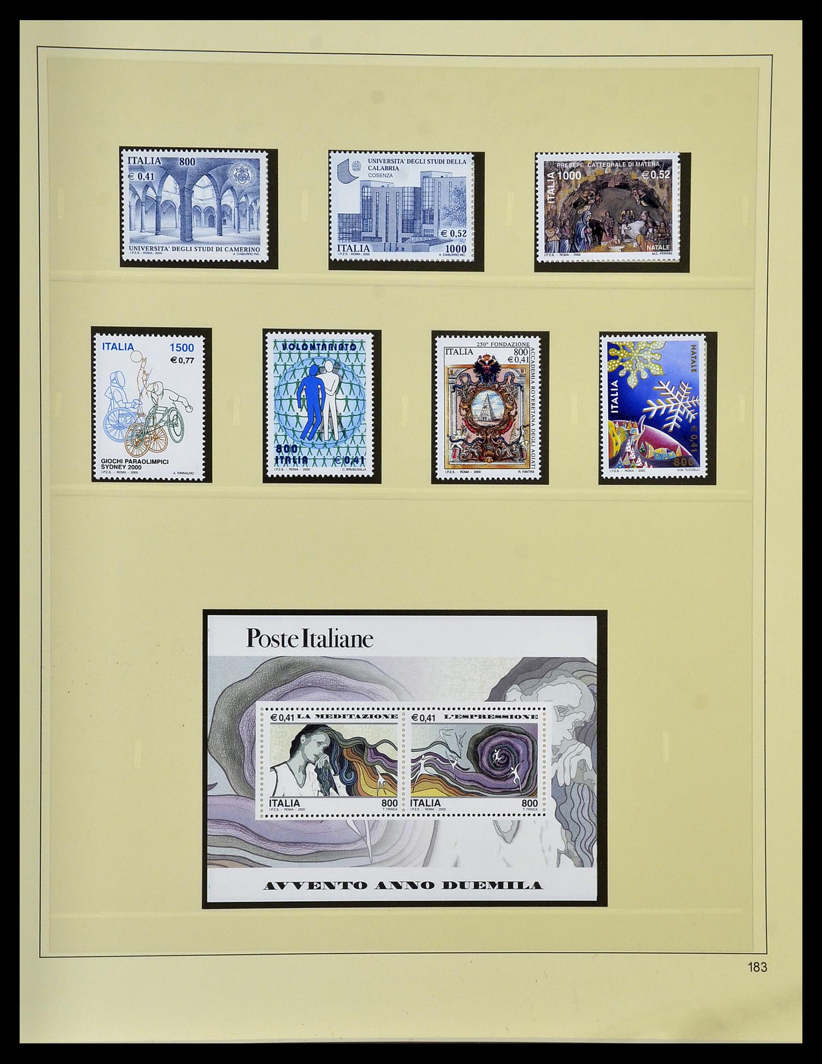 34120 234 - Stamp collection 34120 Italy 1879-2006.