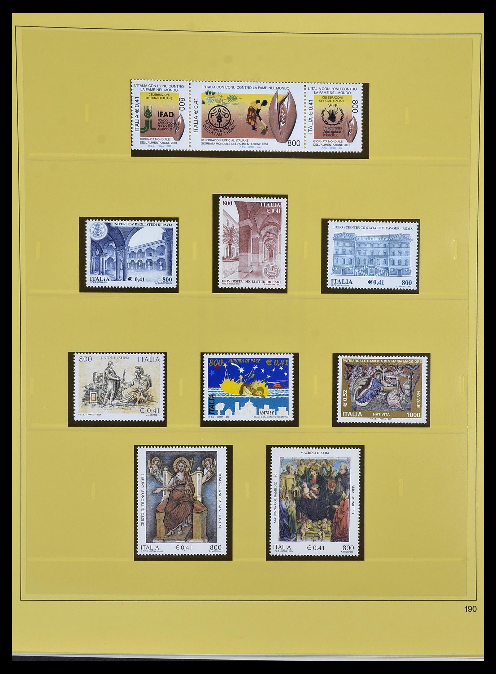 34120 241 - Stamp collection 34120 Italy 1879-2006.