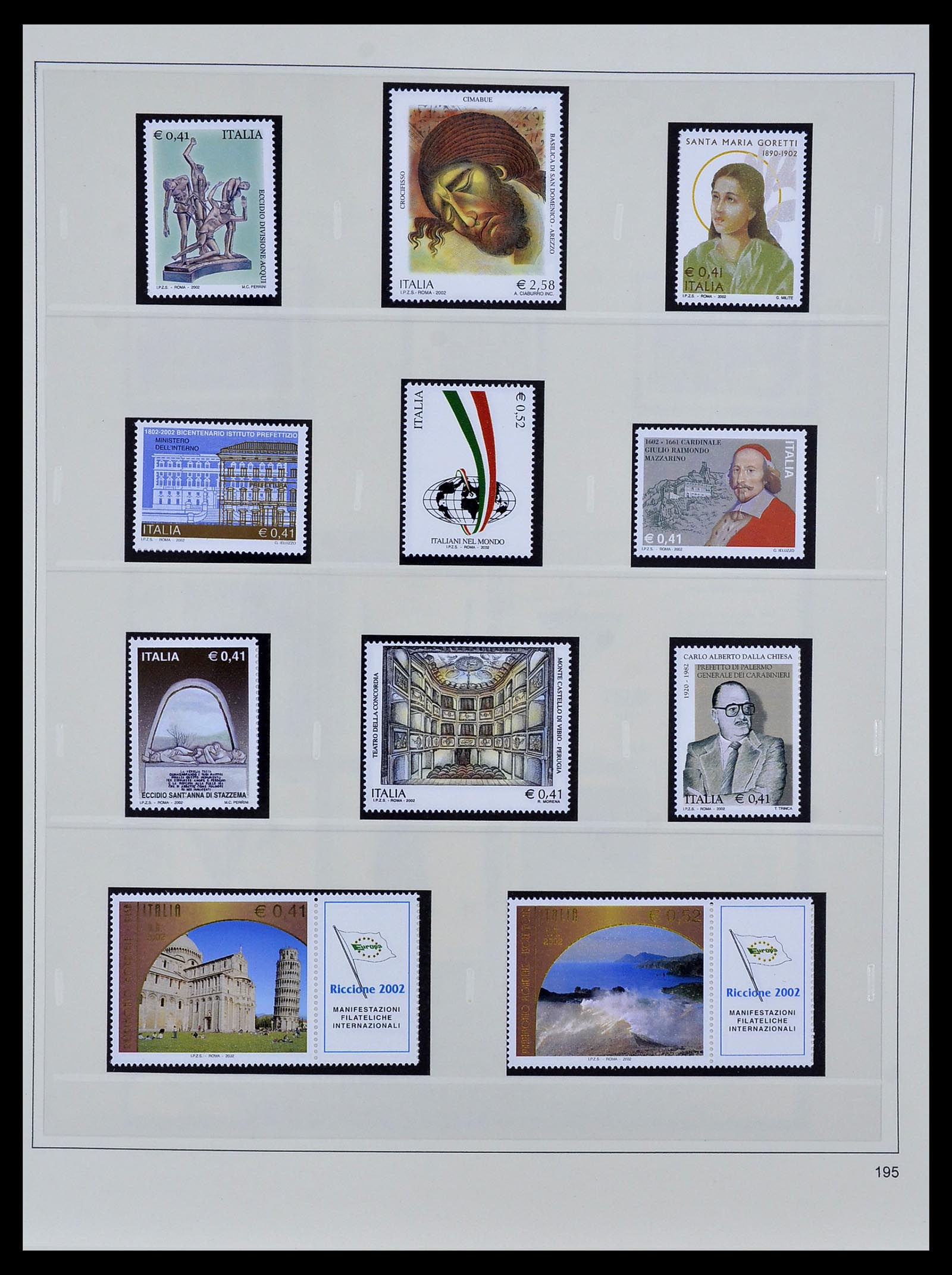 34120 249 - Stamp collection 34120 Italy 1879-2006.