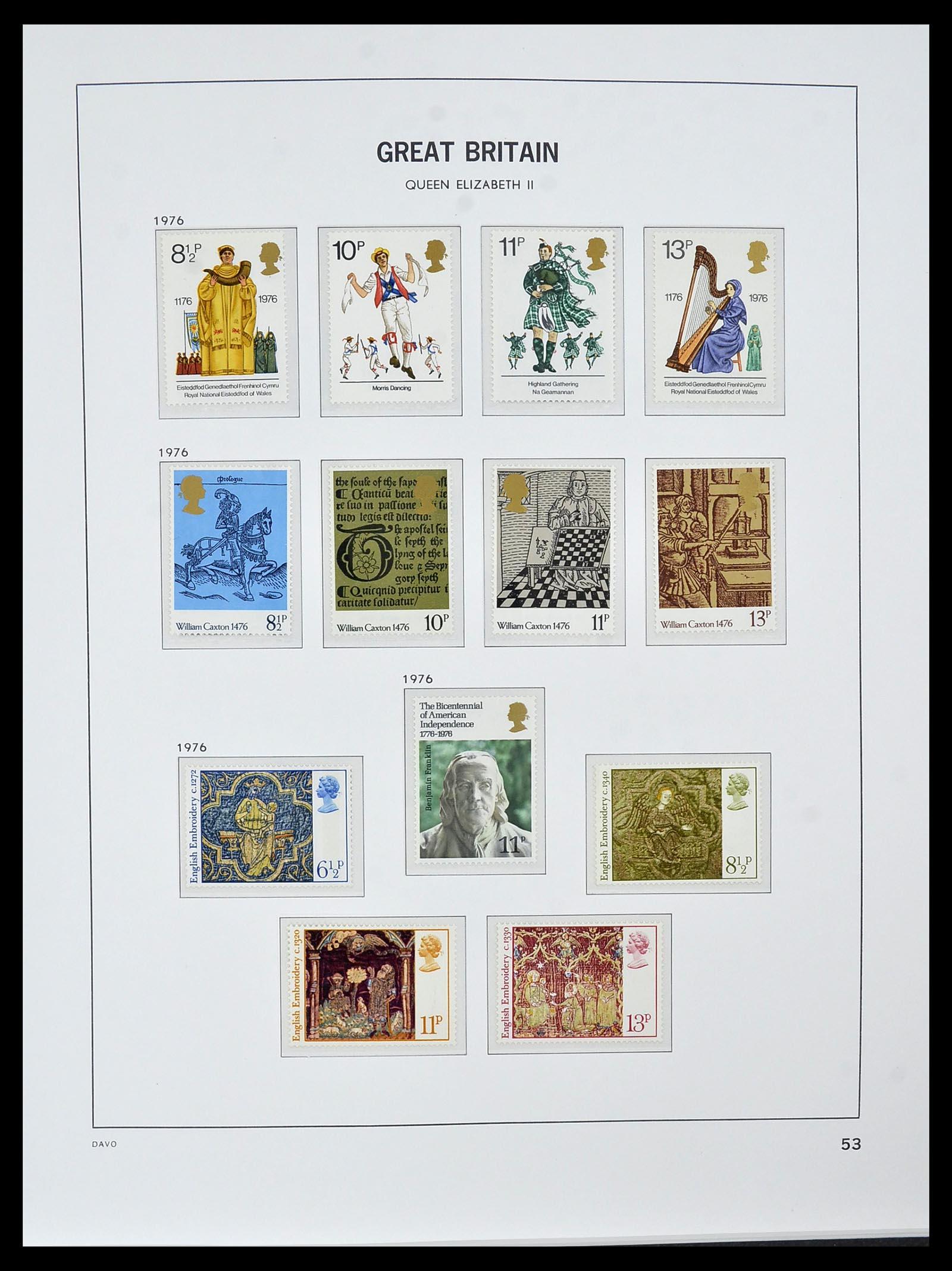 34121 078 - Stamp collection 34121 Great Britain 1935-1999.