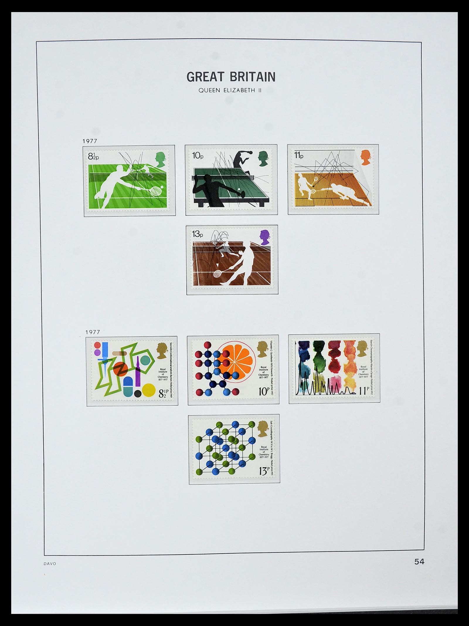 34121 079 - Stamp collection 34121 Great Britain 1935-1999.