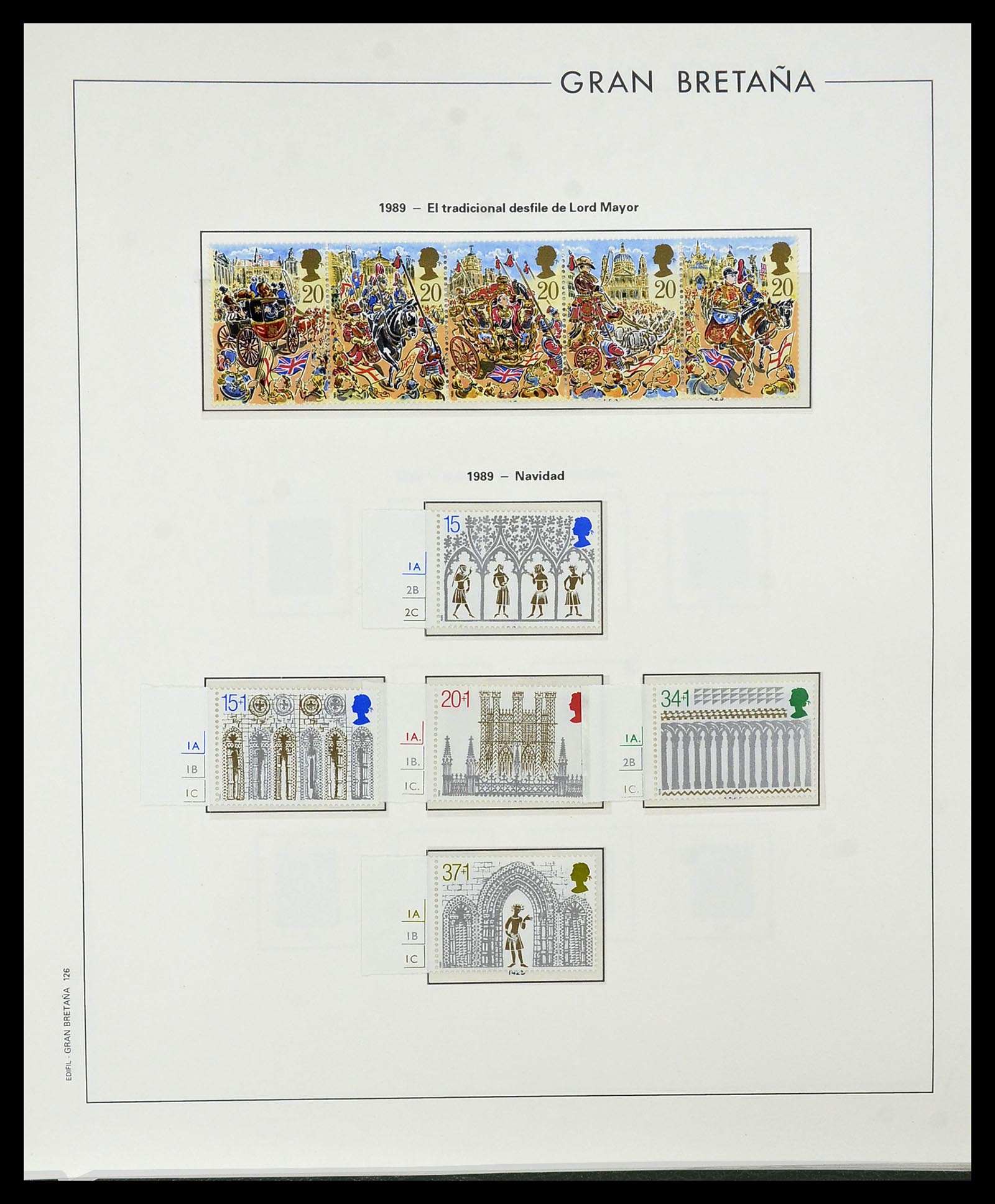 34121 264 - Stamp collection 34121 Great Britain 1935-1999.