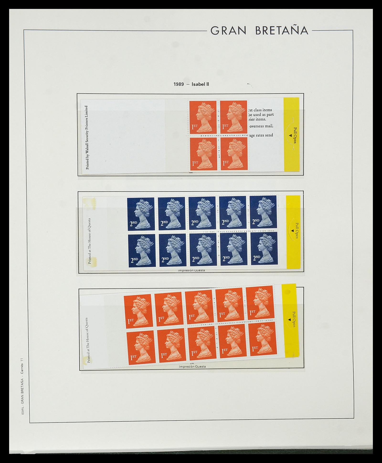 34121 268 - Stamp collection 34121 Great Britain 1935-1999.