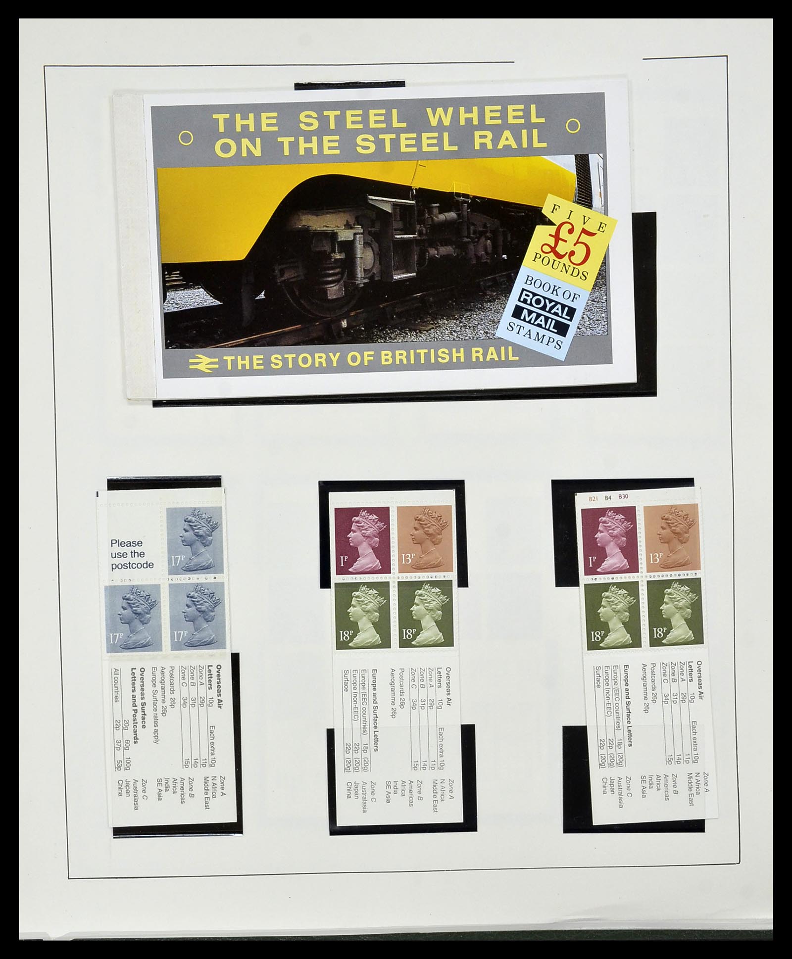 34121 271 - Stamp collection 34121 Great Britain 1935-1999.
