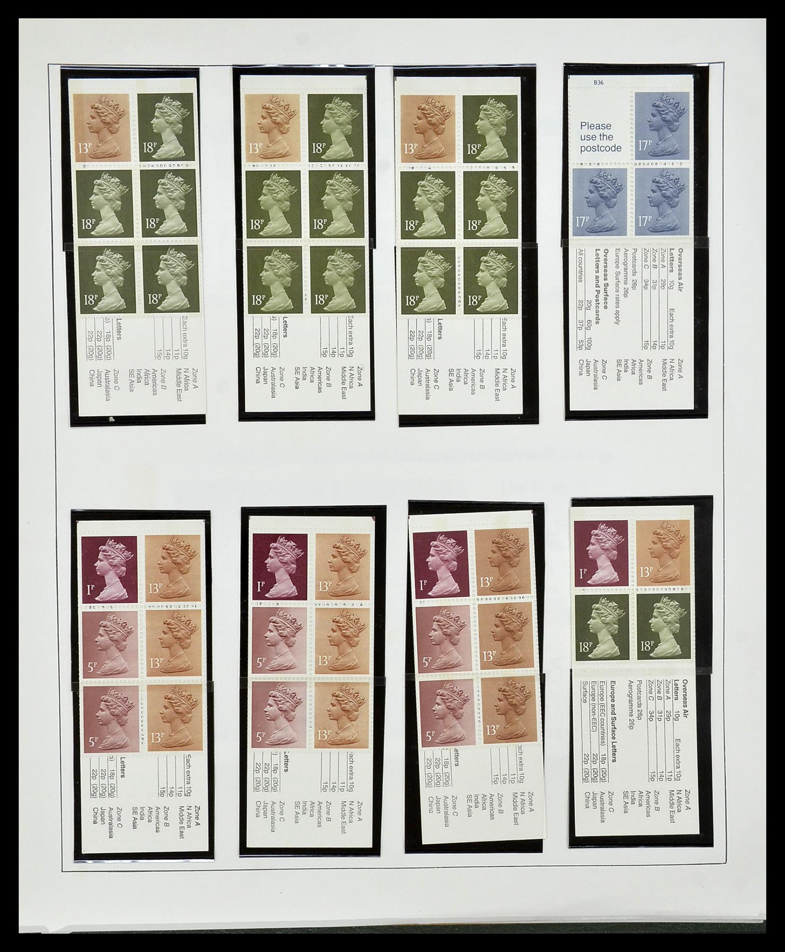 34121 273 - Stamp collection 34121 Great Britain 1935-1999.
