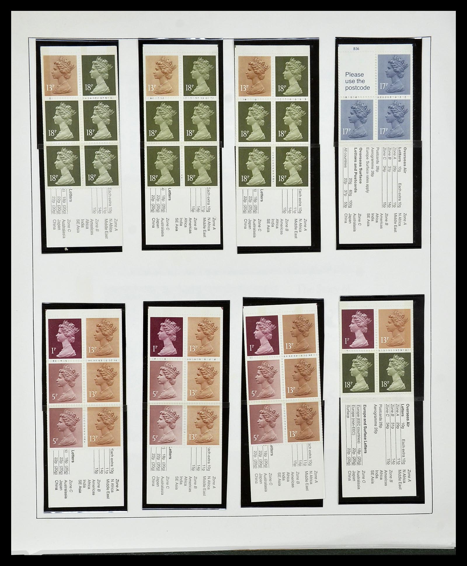 34121 274 - Stamp collection 34121 Great Britain 1935-1999.