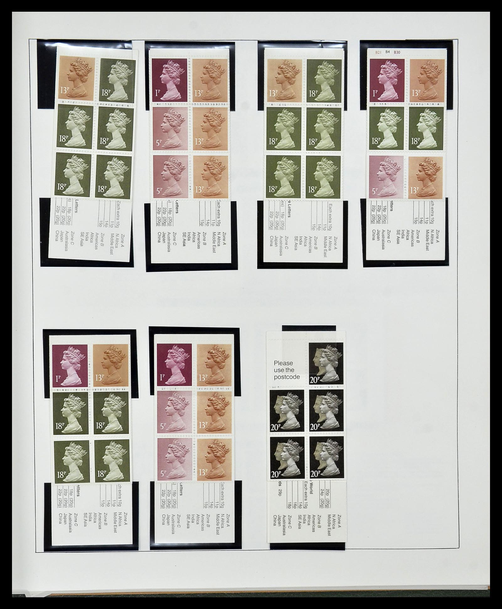 34121 278 - Stamp collection 34121 Great Britain 1935-1999.