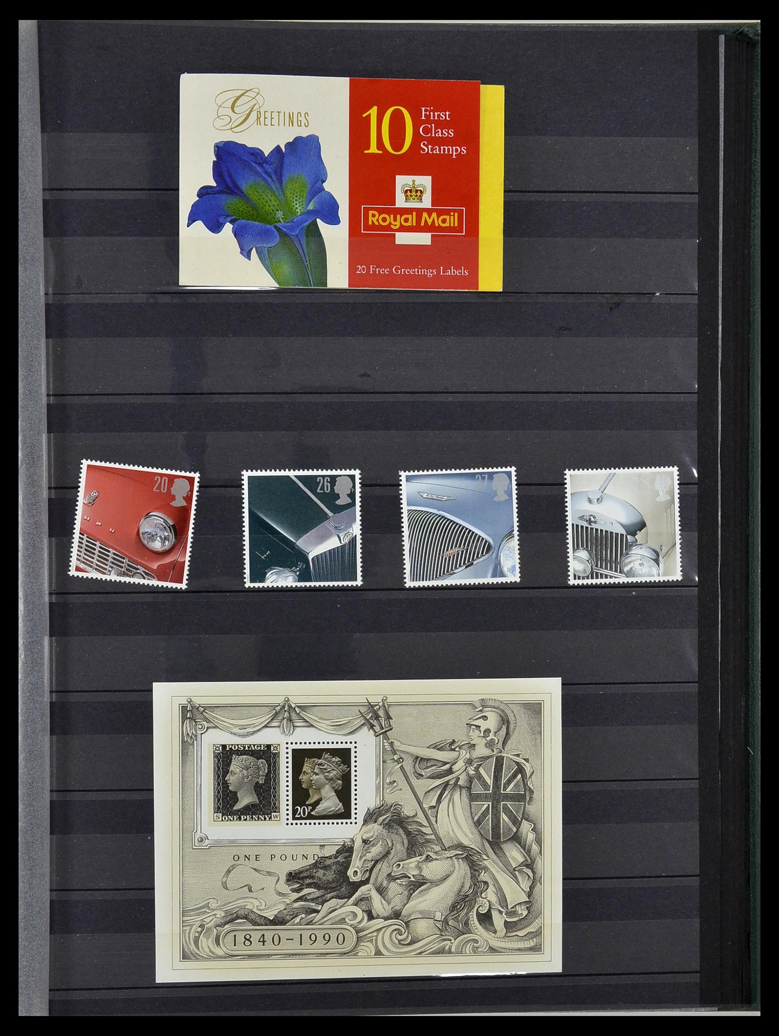 34121 302 - Postzegelverzameling 34121 Engeland 1935-1999.