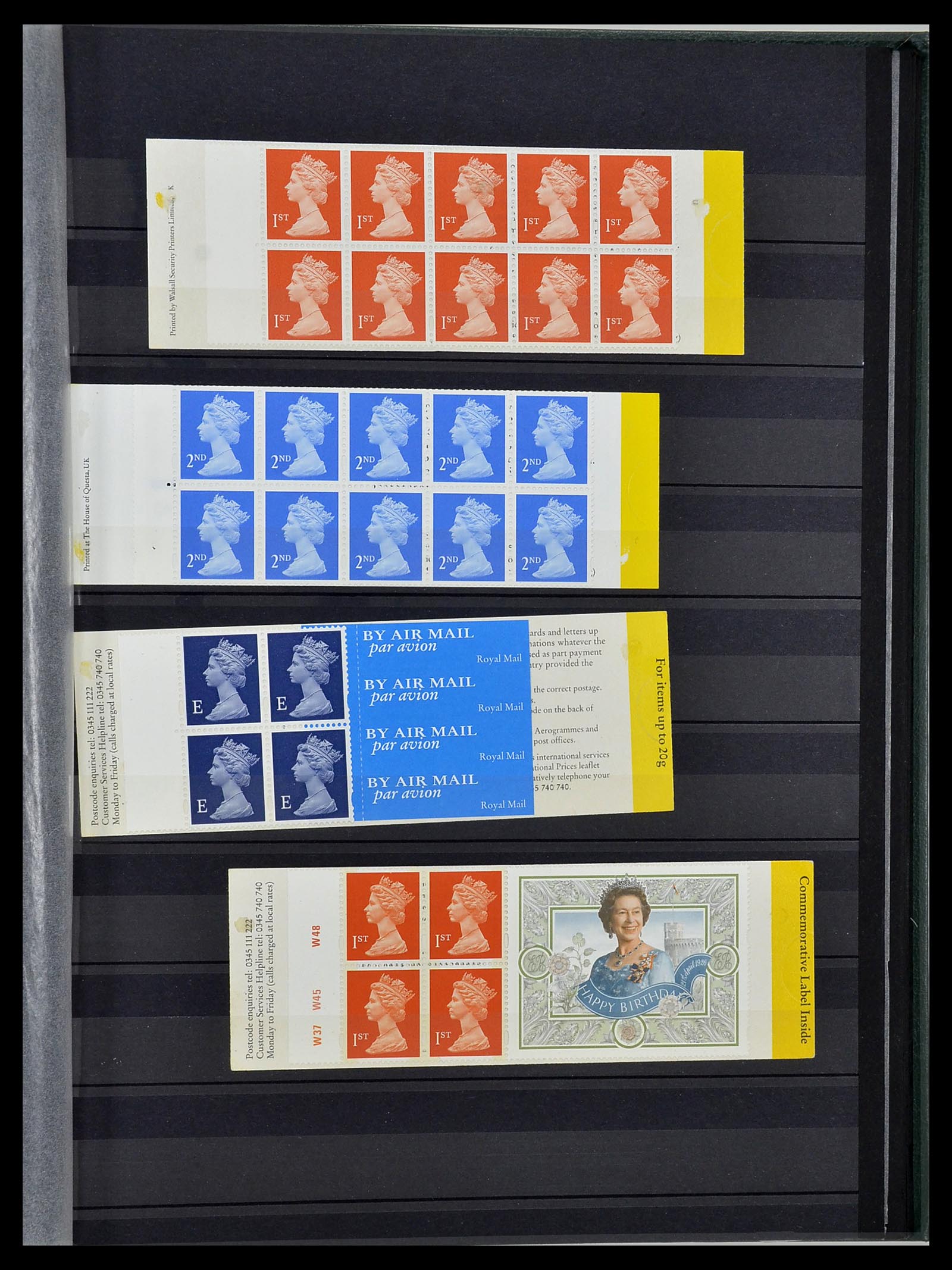 34121 306 - Postzegelverzameling 34121 Engeland 1935-1999.