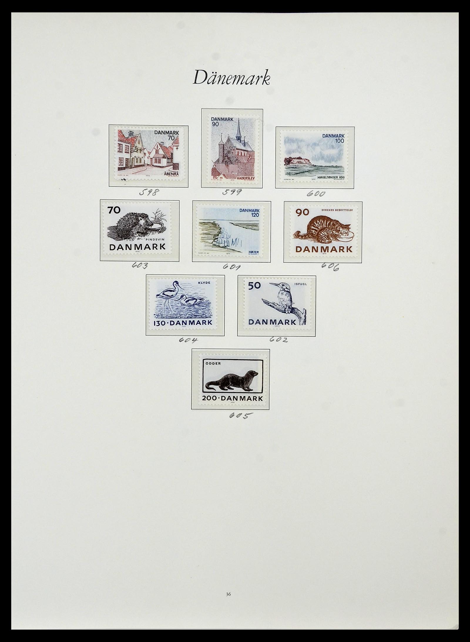 34122 018 - Stamp collection 34122 Denmark 1960-2001.