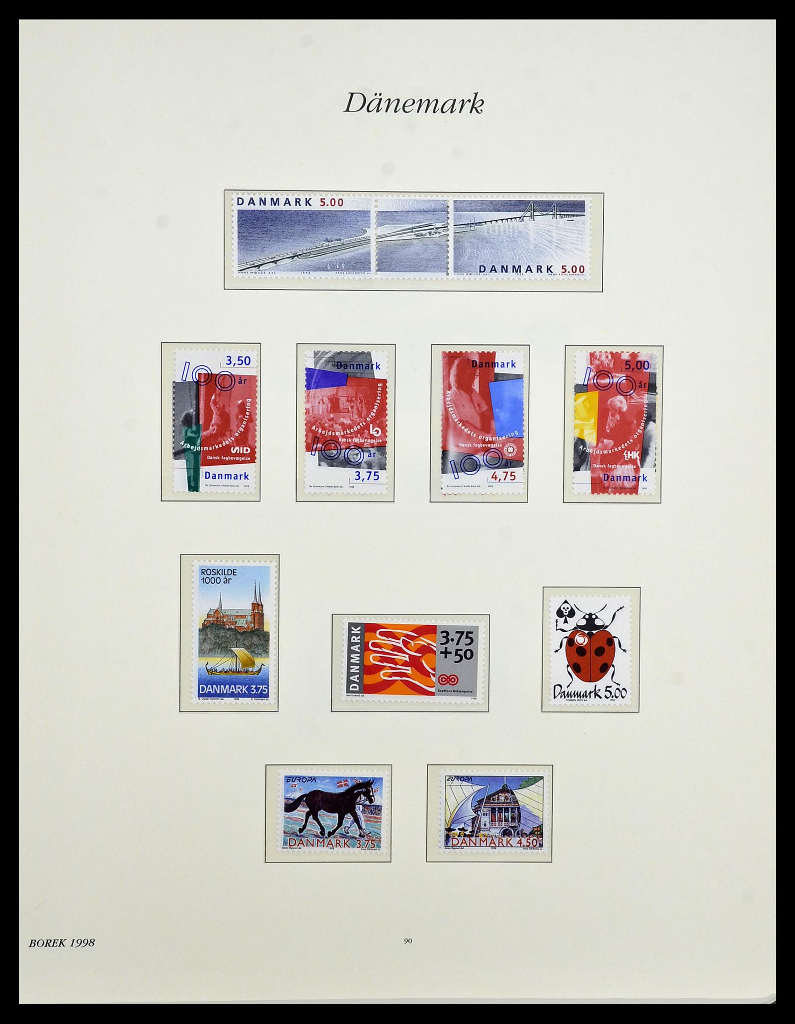 34122 062 - Stamp collection 34122 Denmark 1960-2001.