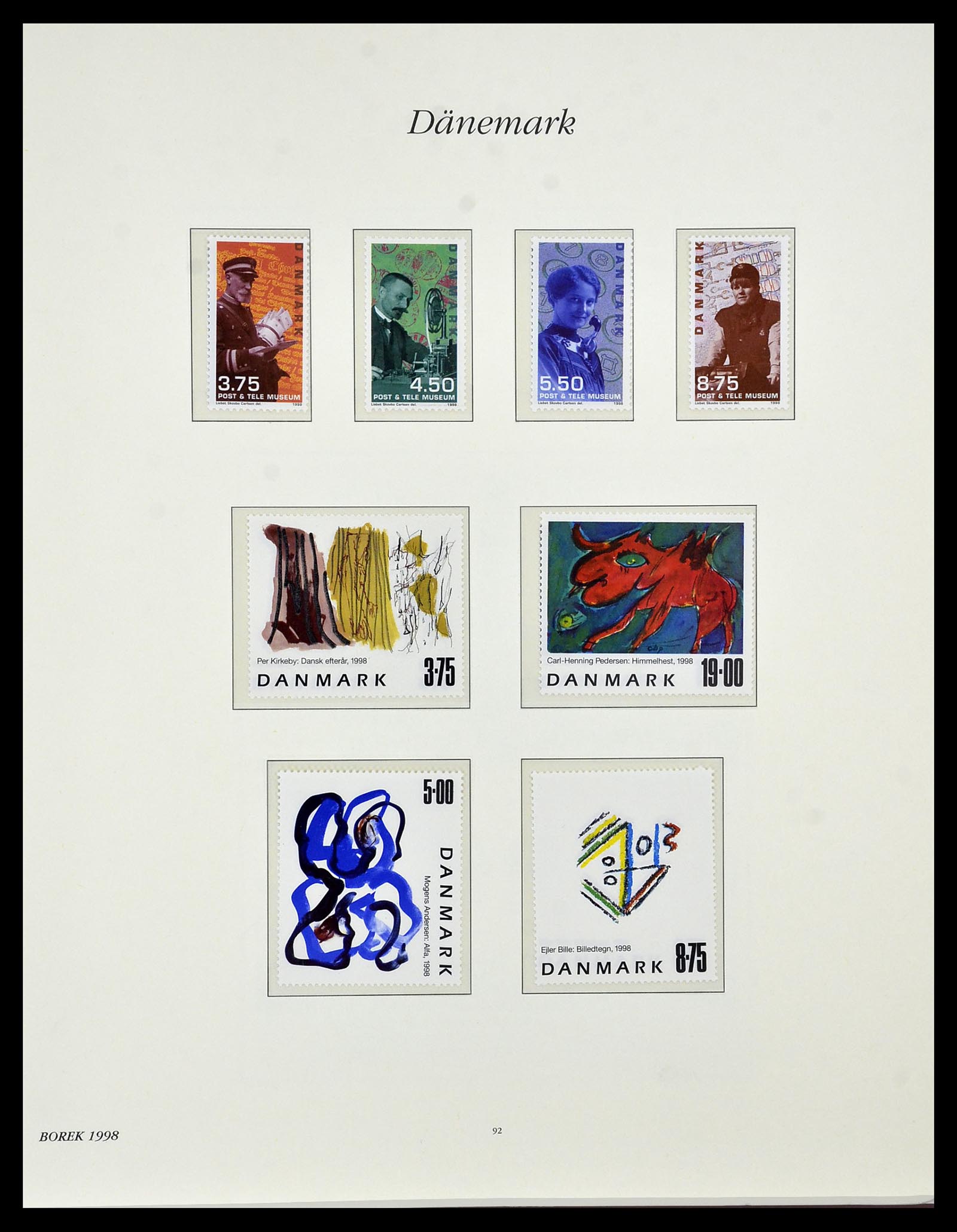 34122 064 - Stamp collection 34122 Denmark 1960-2001.