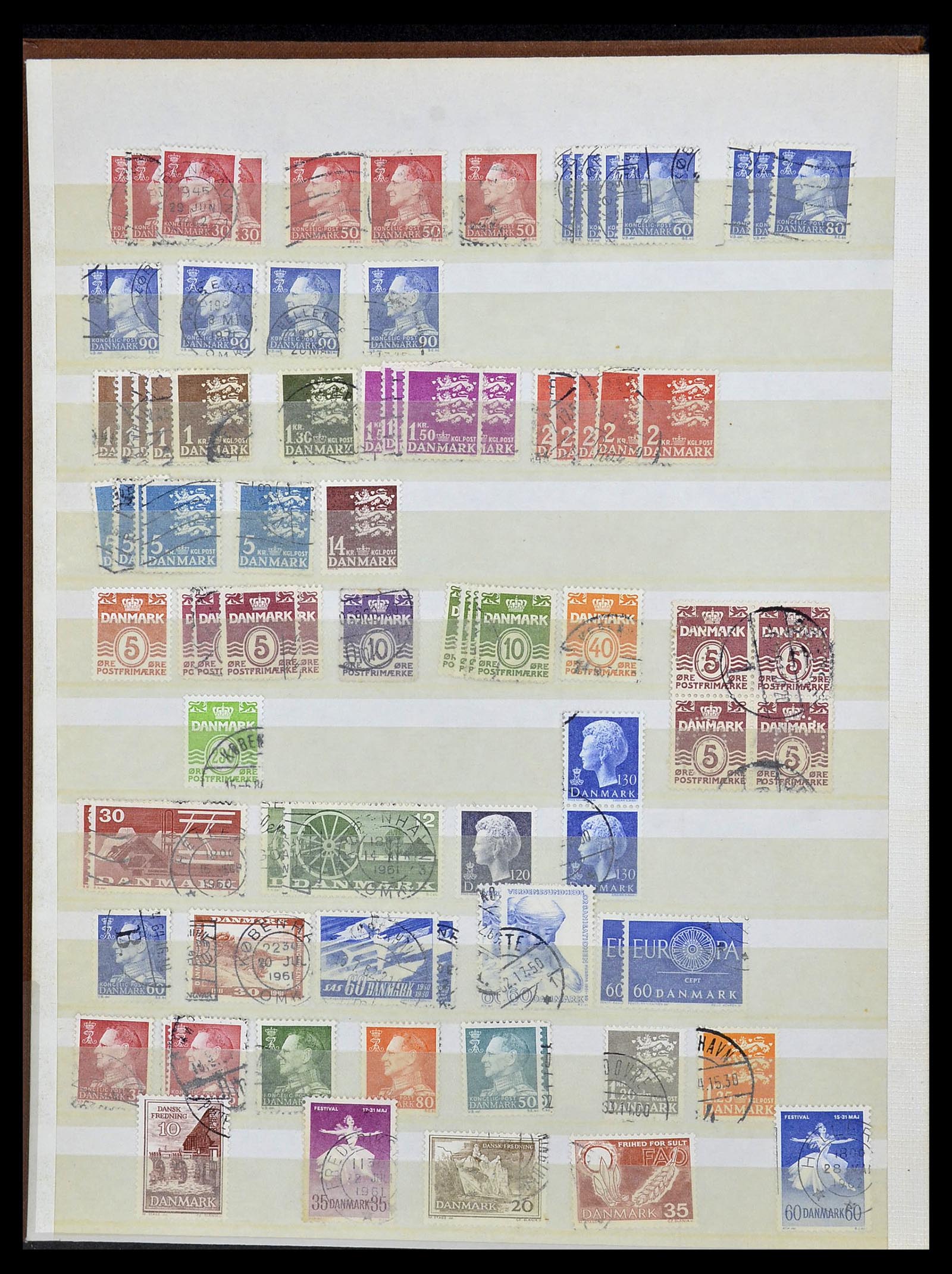 34122 072 - Stamp collection 34122 Denmark 1960-2001.