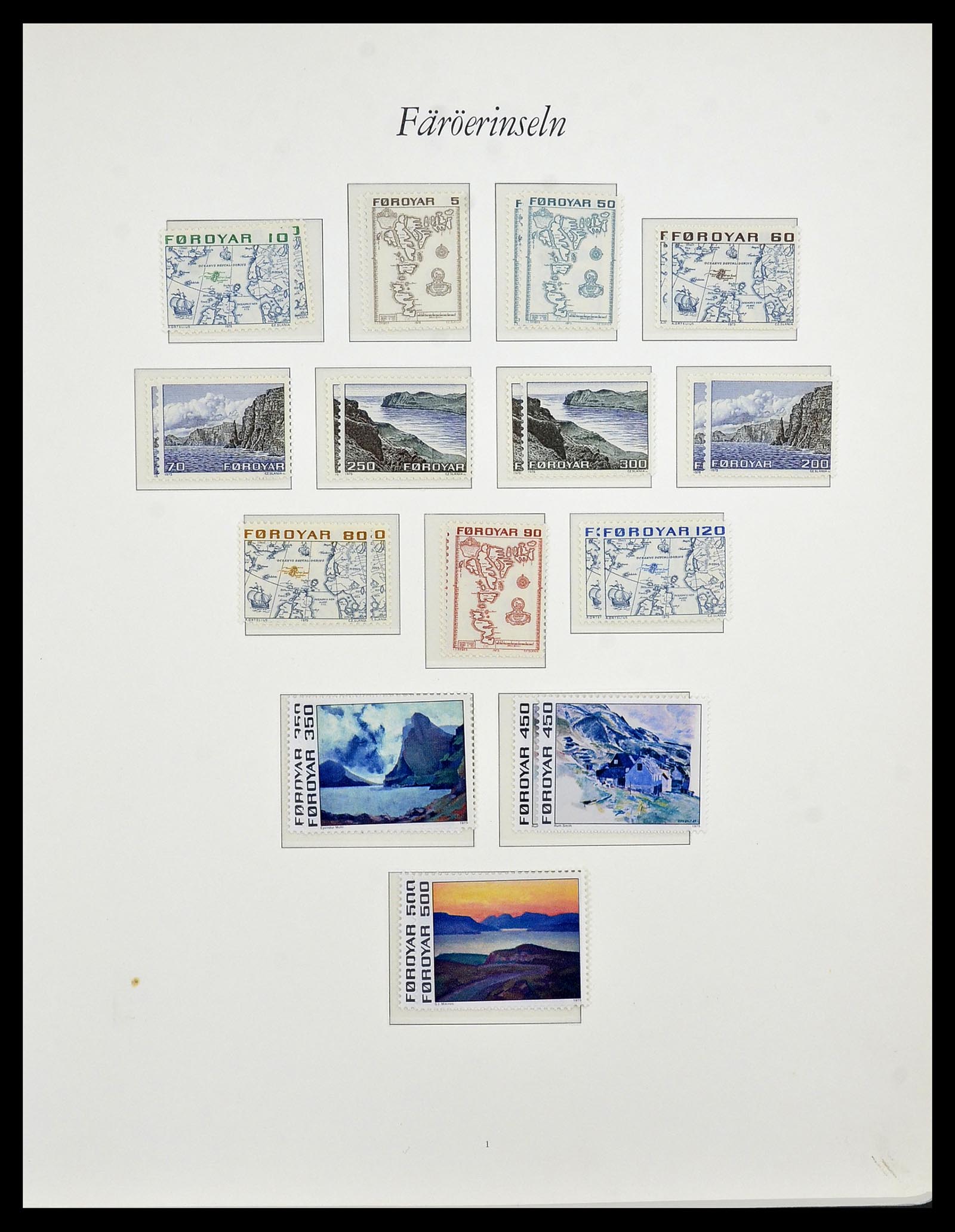 34122 079 - Stamp collection 34122 Denmark 1960-2001.
