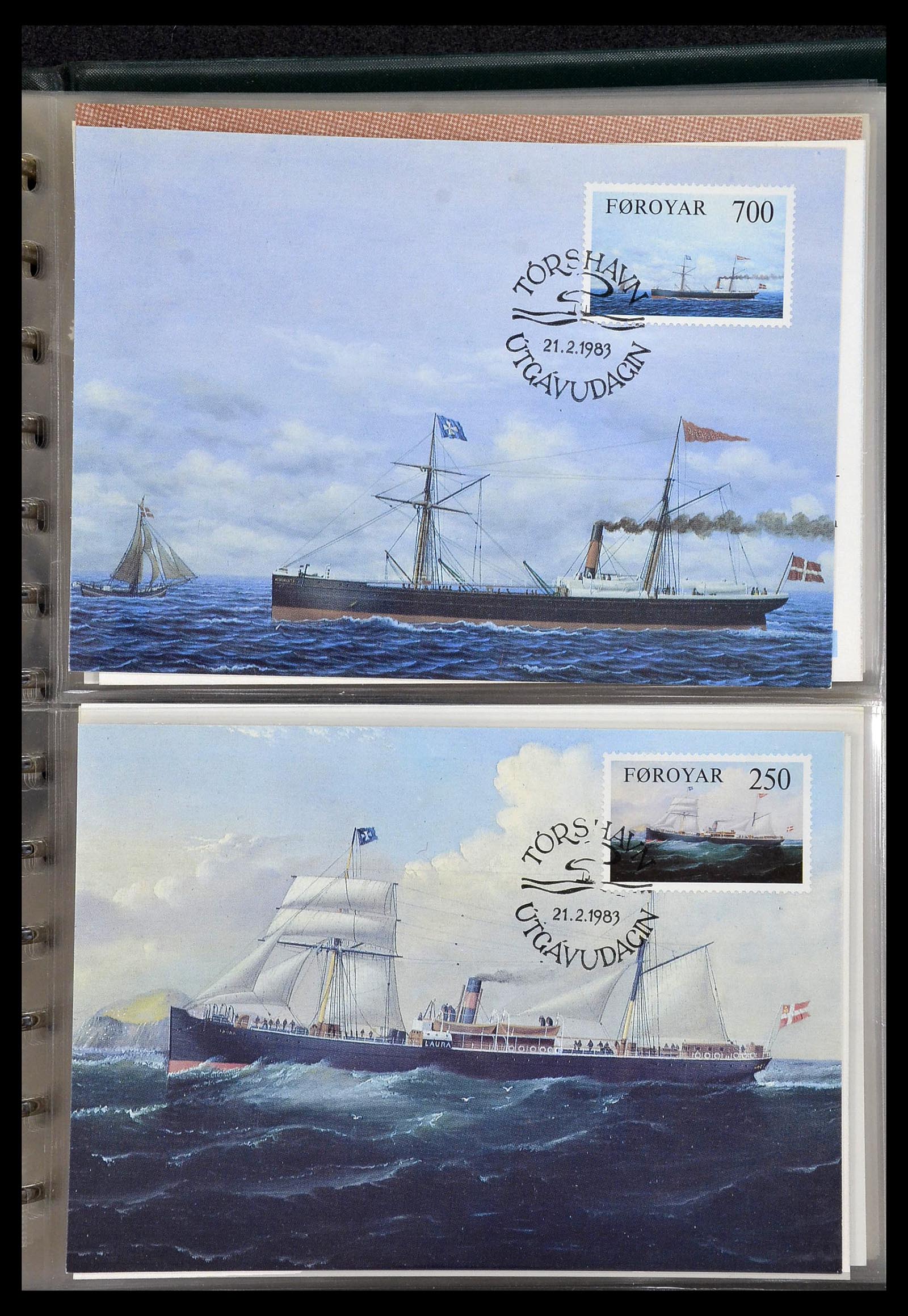 34122 213 - Stamp collection 34122 Denmark 1960-2001.