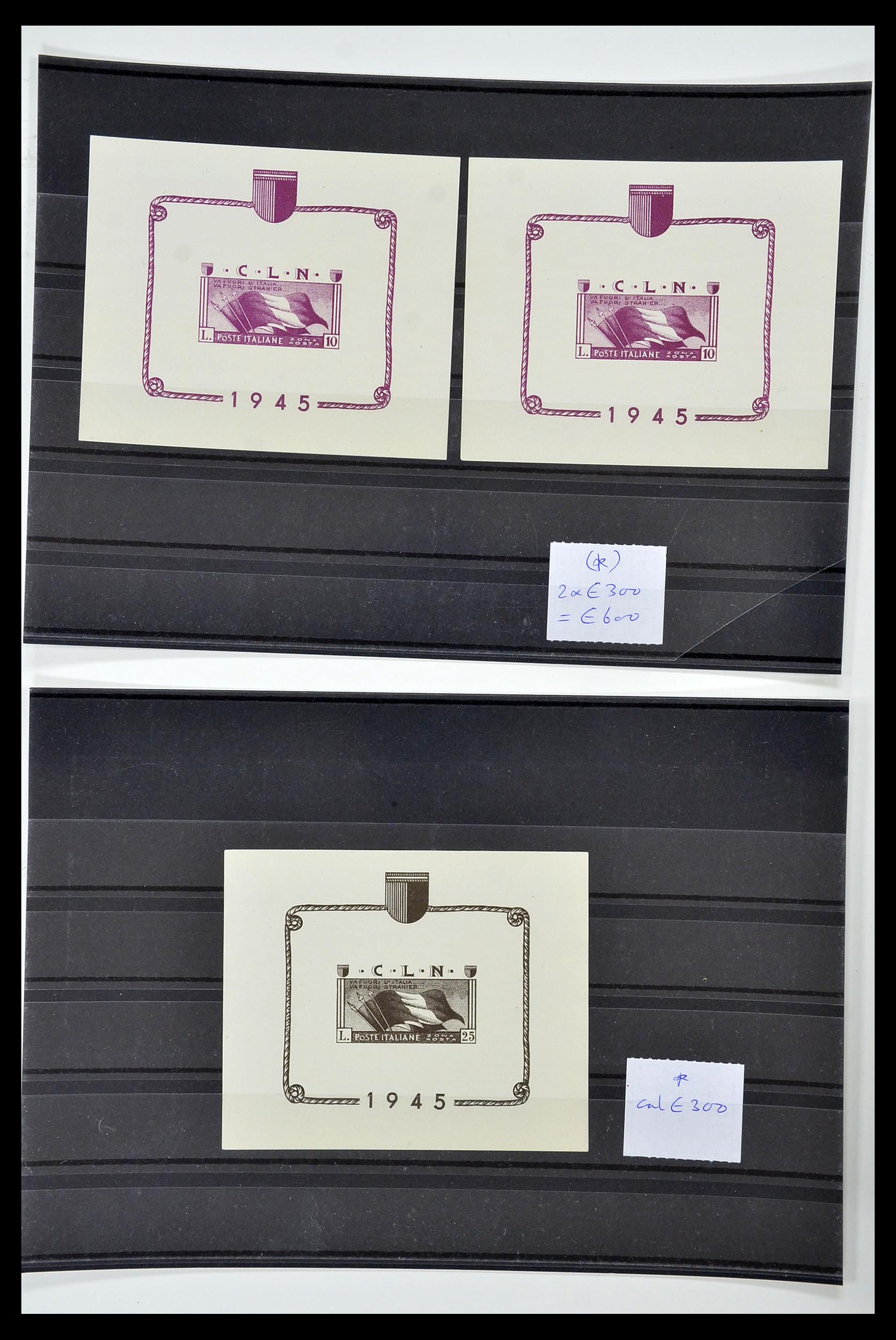 34130 021 - Postzegelverzameling 34130 Italië 1851-1950.