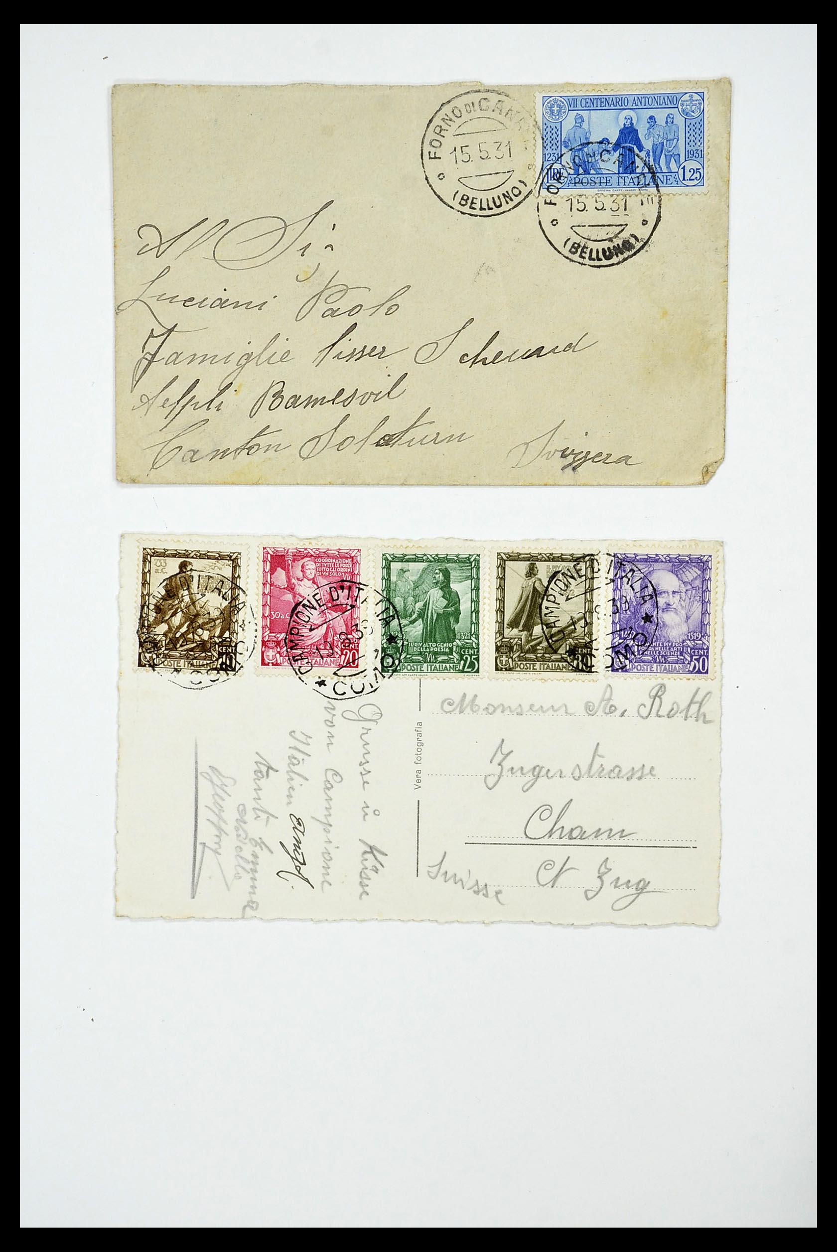 34130 030 - Postzegelverzameling 34130 Italië 1851-1950.
