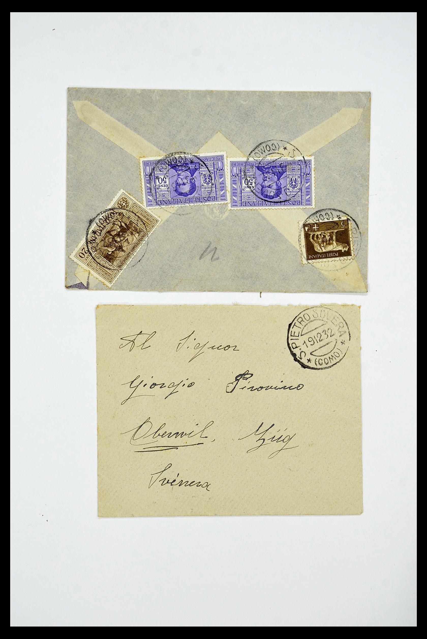 34130 031 - Postzegelverzameling 34130 Italië 1851-1950.