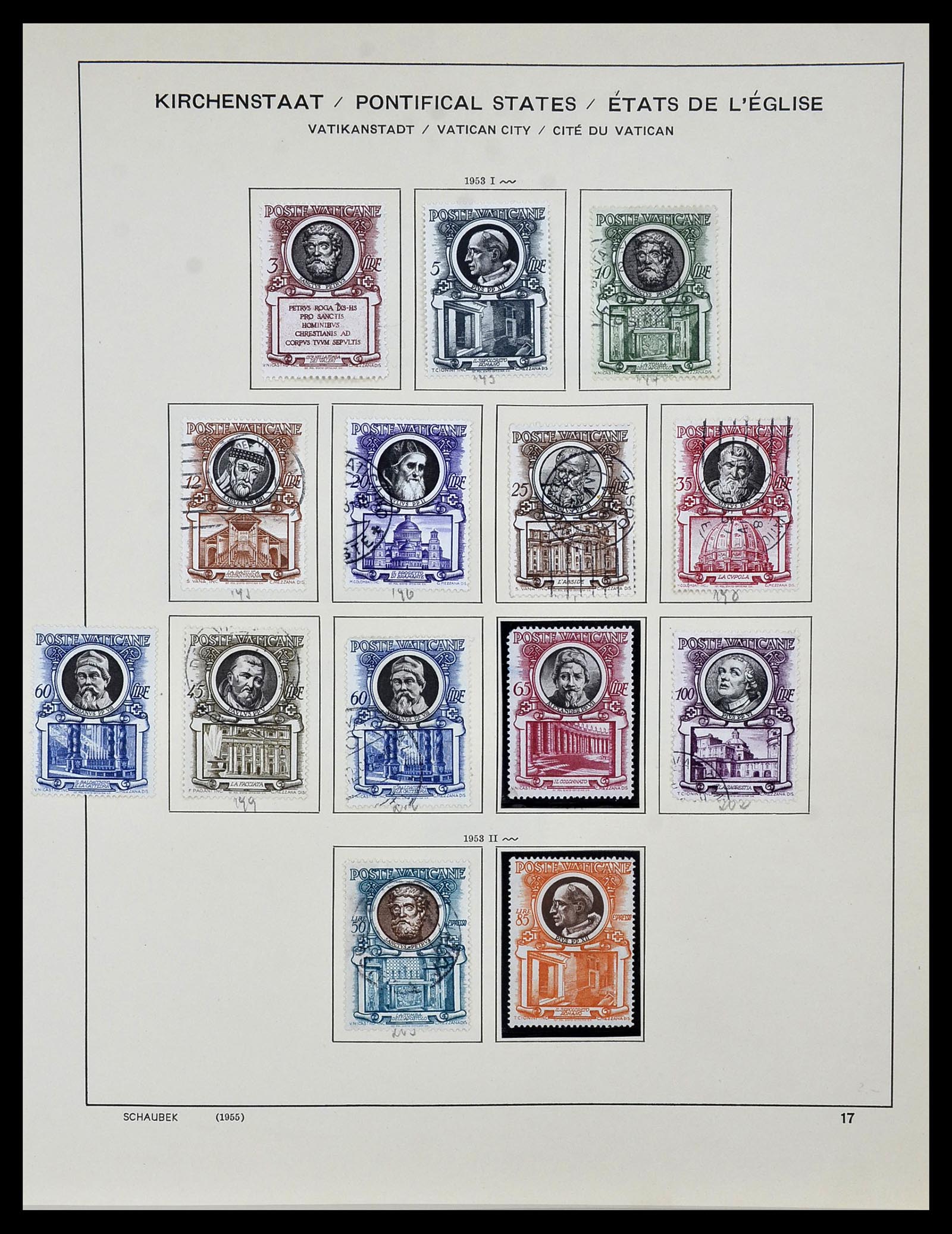 34131 018 - Postzegelverzameling 34131 Vaticaan 1852(!)-1974.