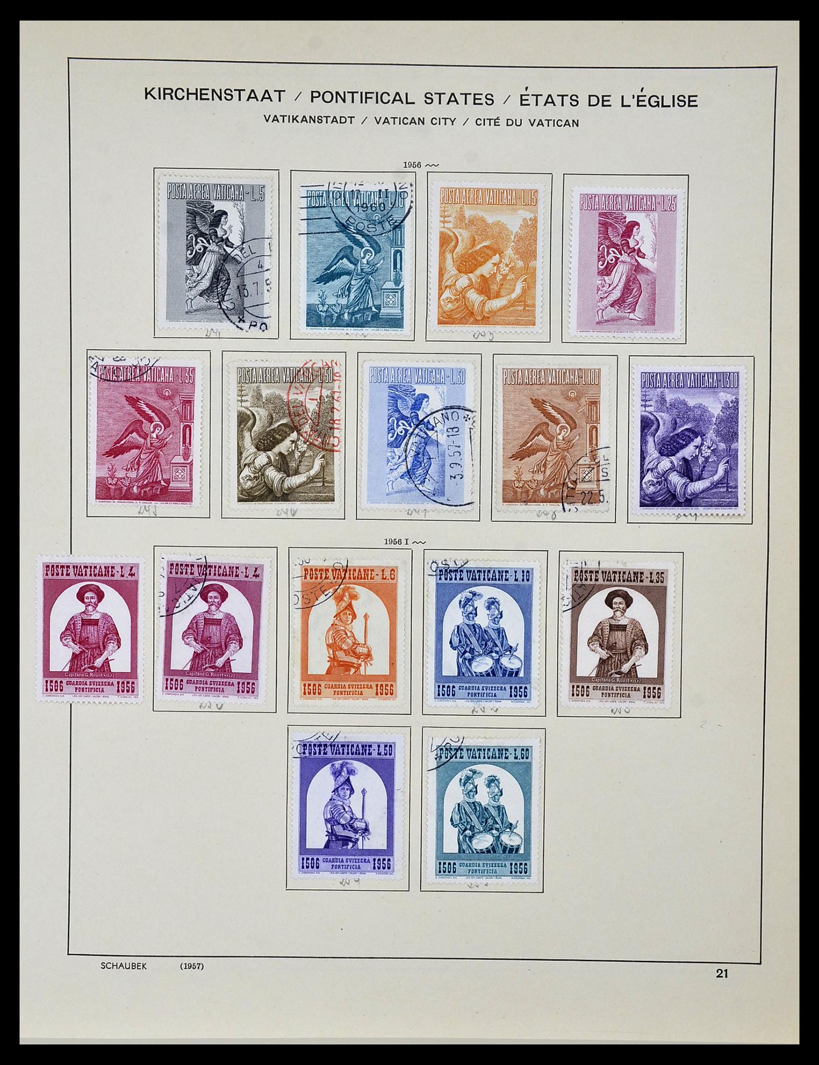 34131 022 - Postzegelverzameling 34131 Vaticaan 1852(!)-1974.