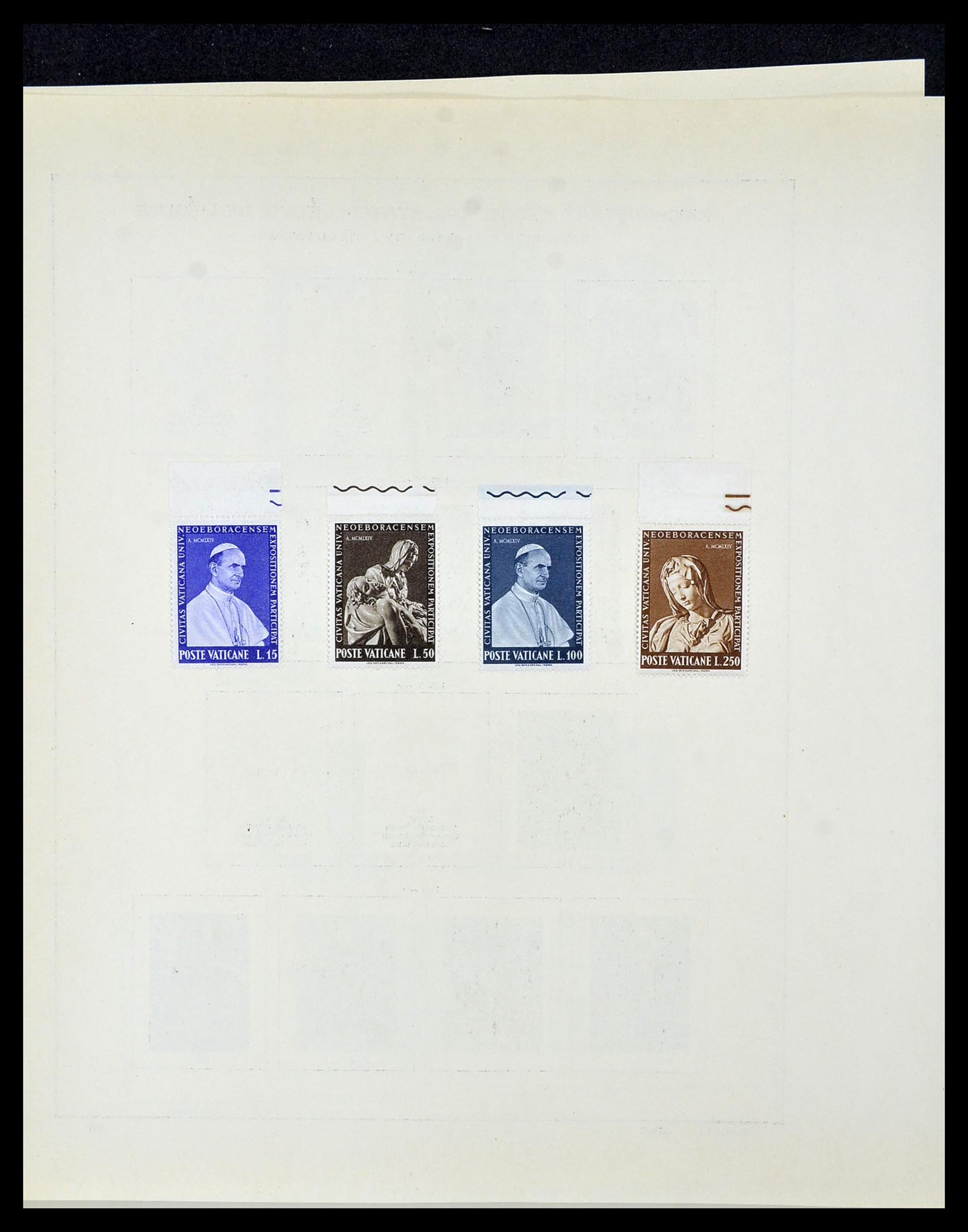 34131 038 - Postzegelverzameling 34131 Vaticaan 1852(!)-1974.