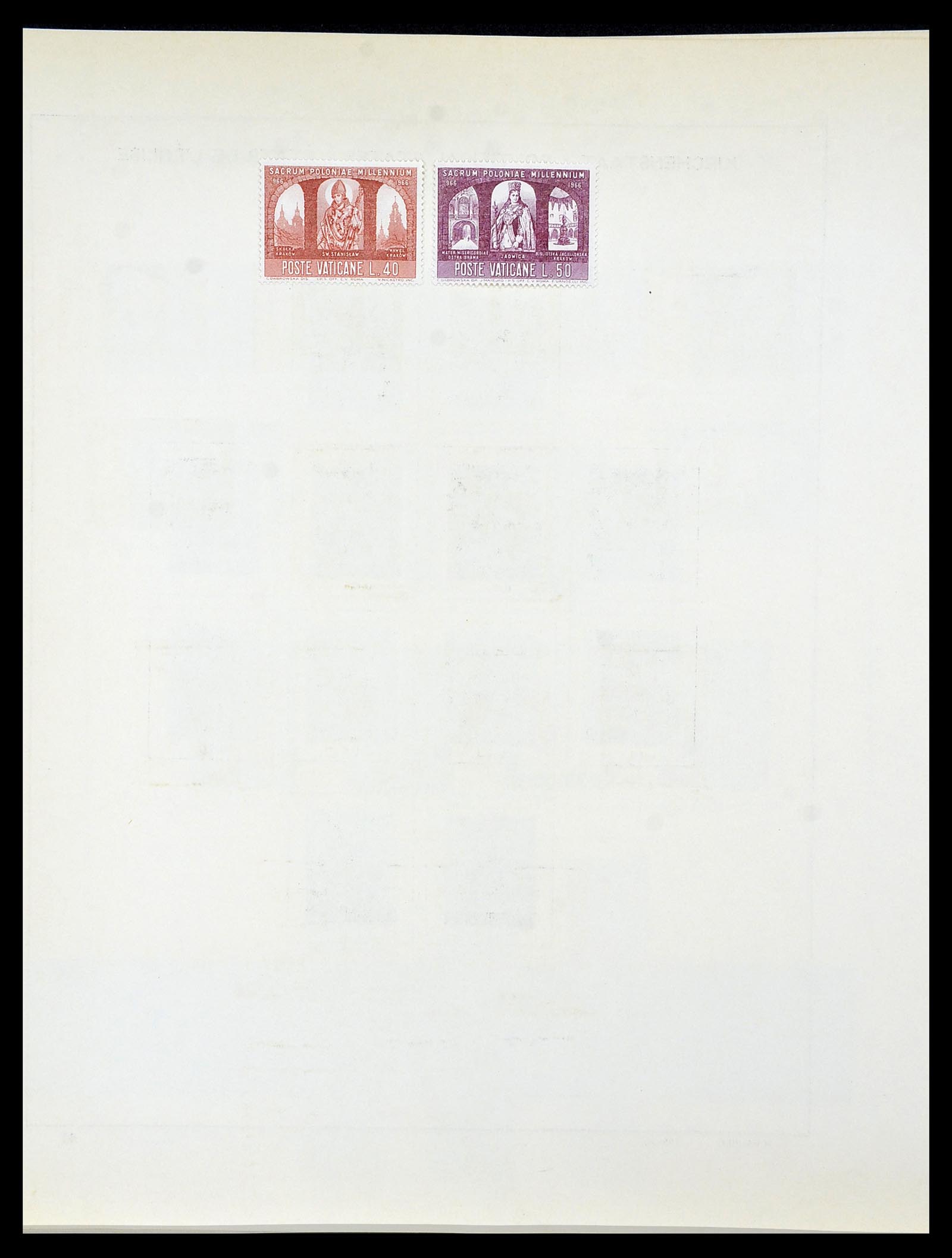 34131 045 - Postzegelverzameling 34131 Vaticaan 1852(!)-1974.