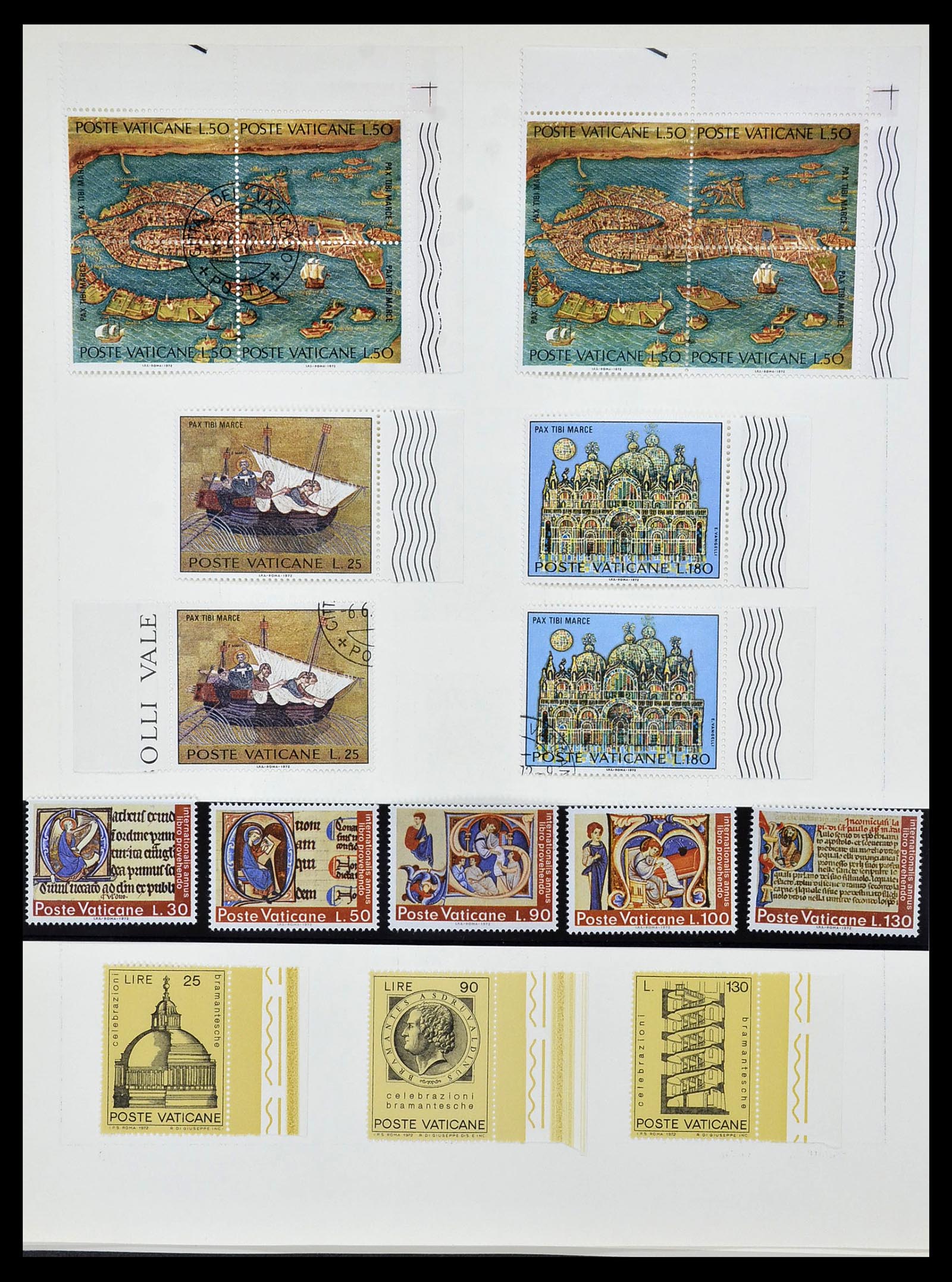 34131 056 - Postzegelverzameling 34131 Vaticaan 1852(!)-1974.