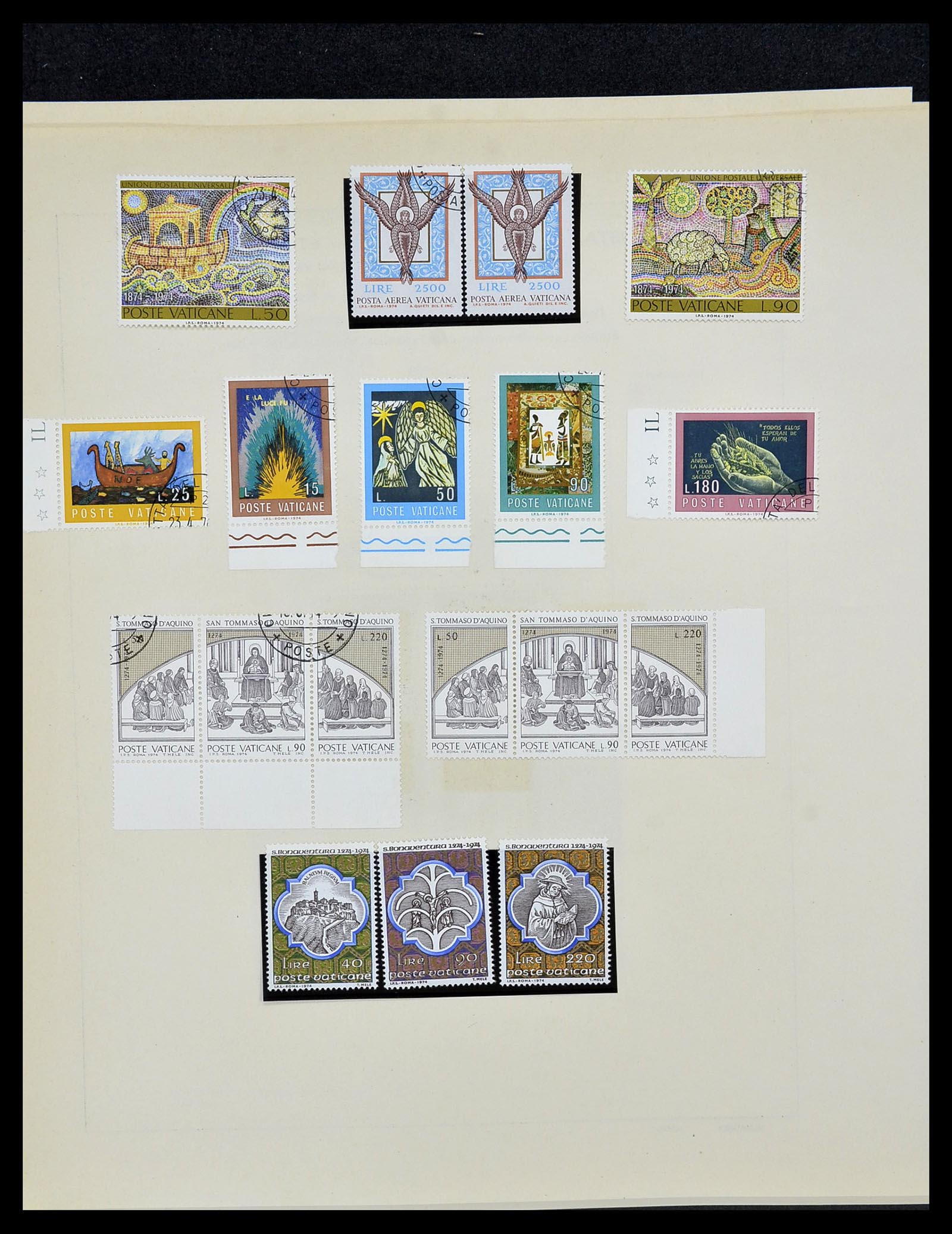 34131 062 - Stamp collection 34131 Vatican 1852(!)-1974.