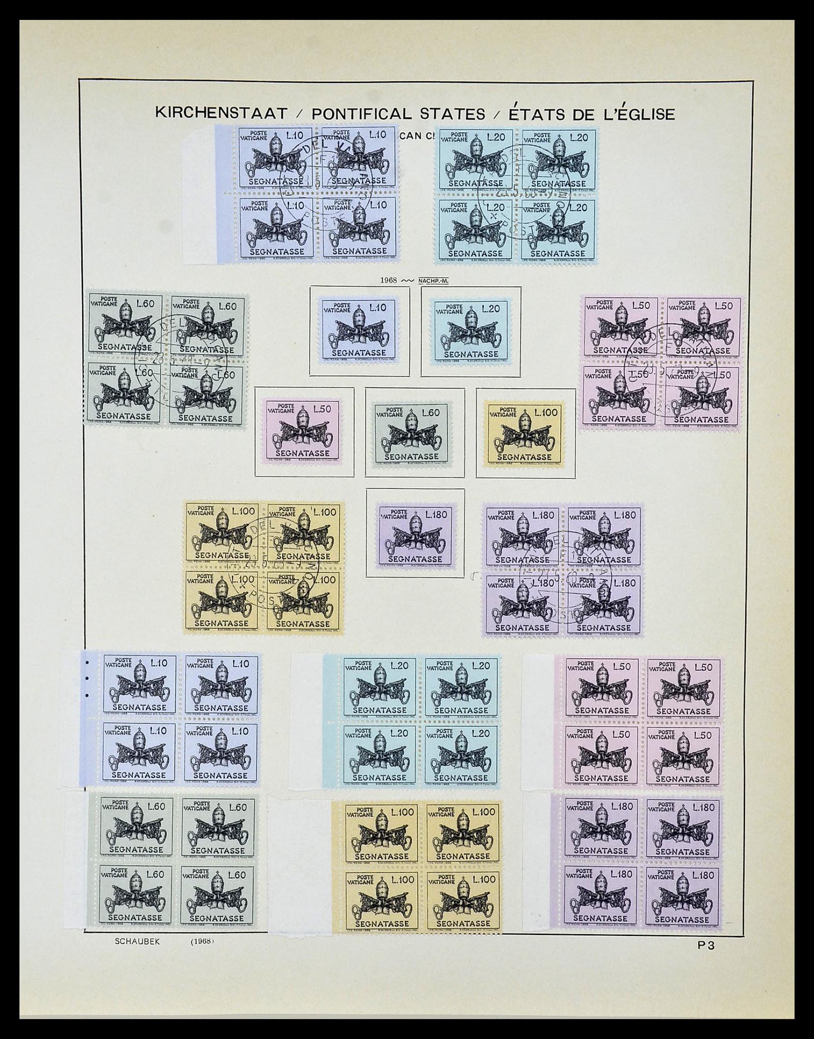 34131 065 - Stamp collection 34131 Vatican 1852(!)-1974.