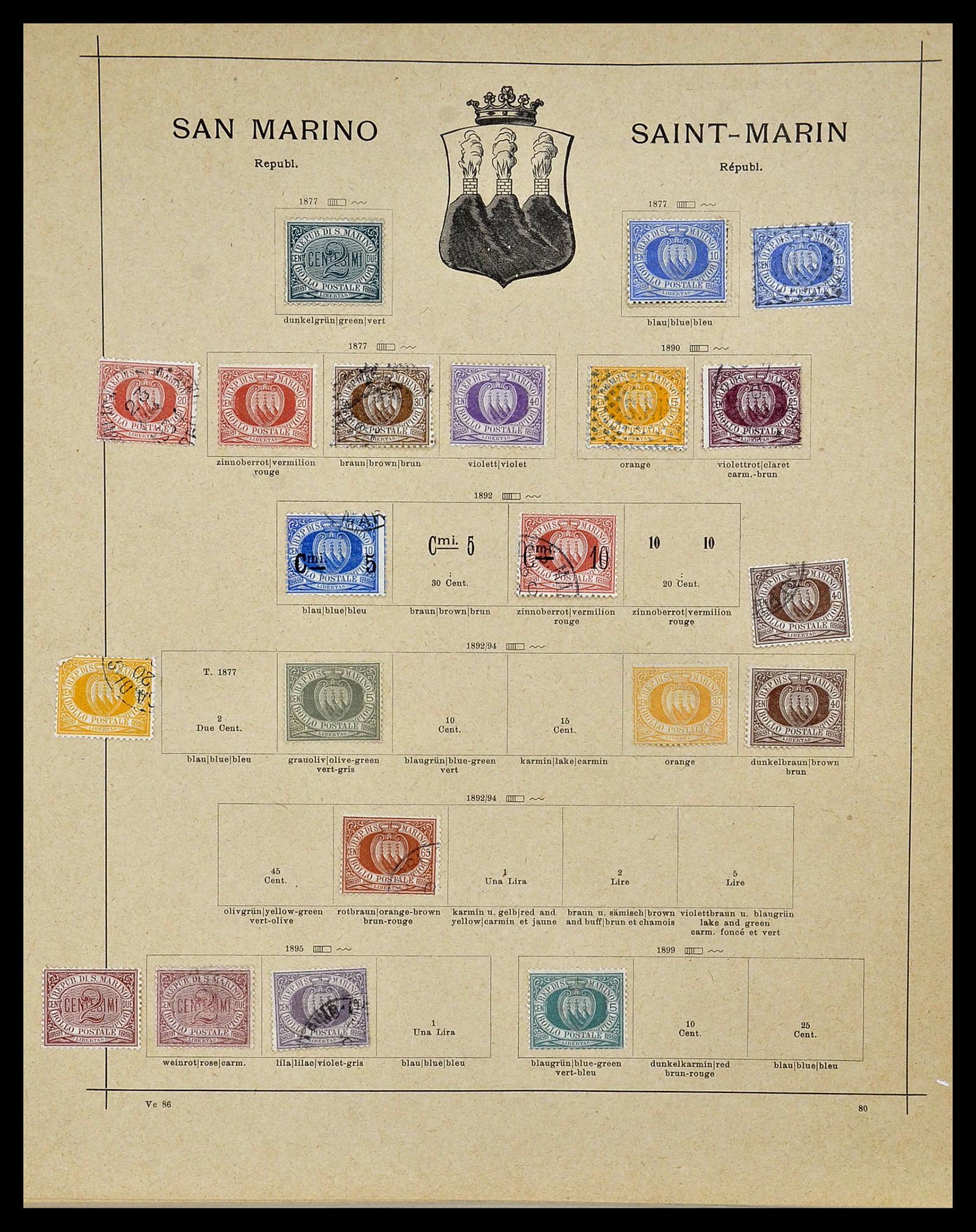34131 066 - Stamp collection 34131 Vatican 1852(!)-1974.