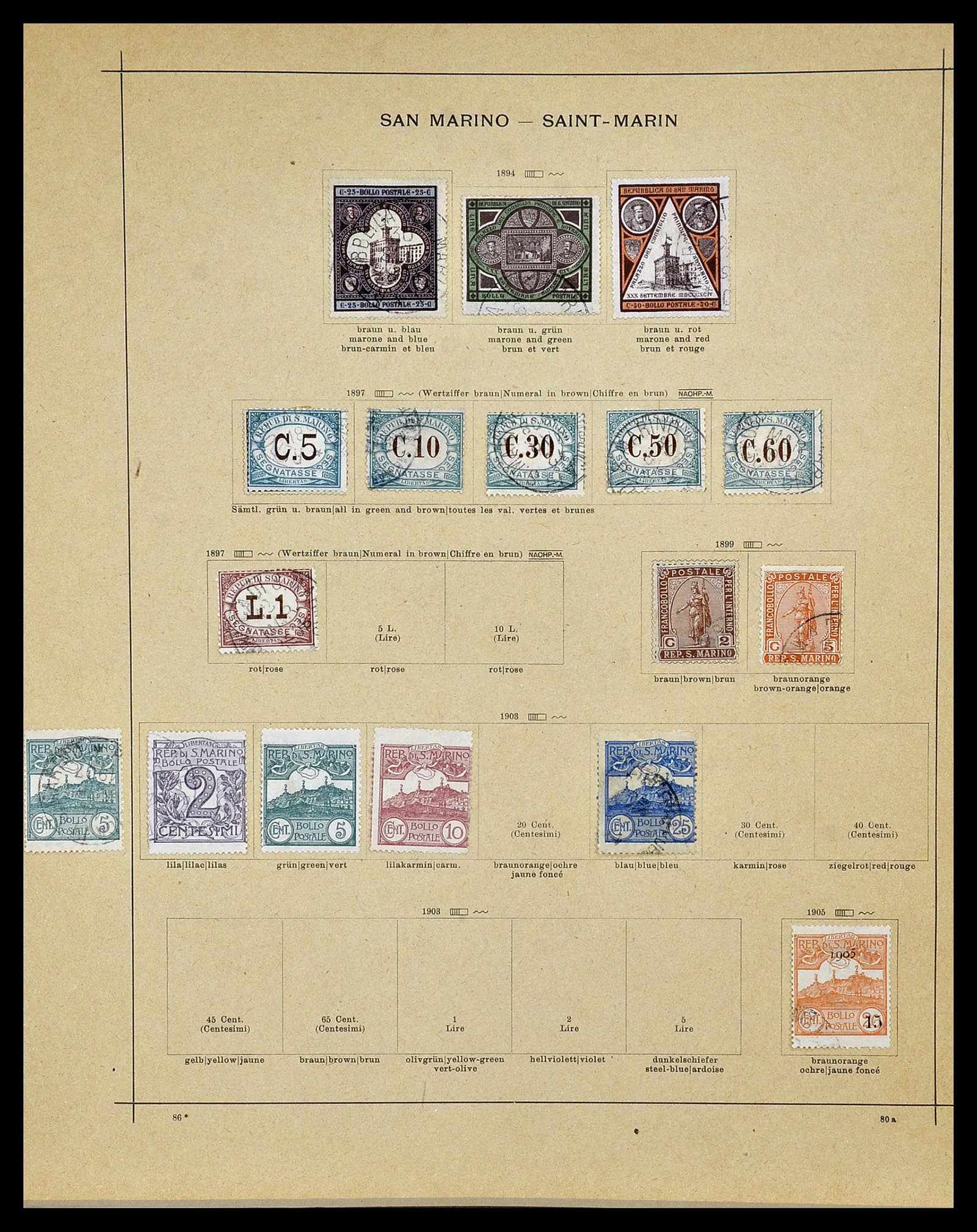 34131 067 - Stamp collection 34131 Vatican 1852(!)-1974.