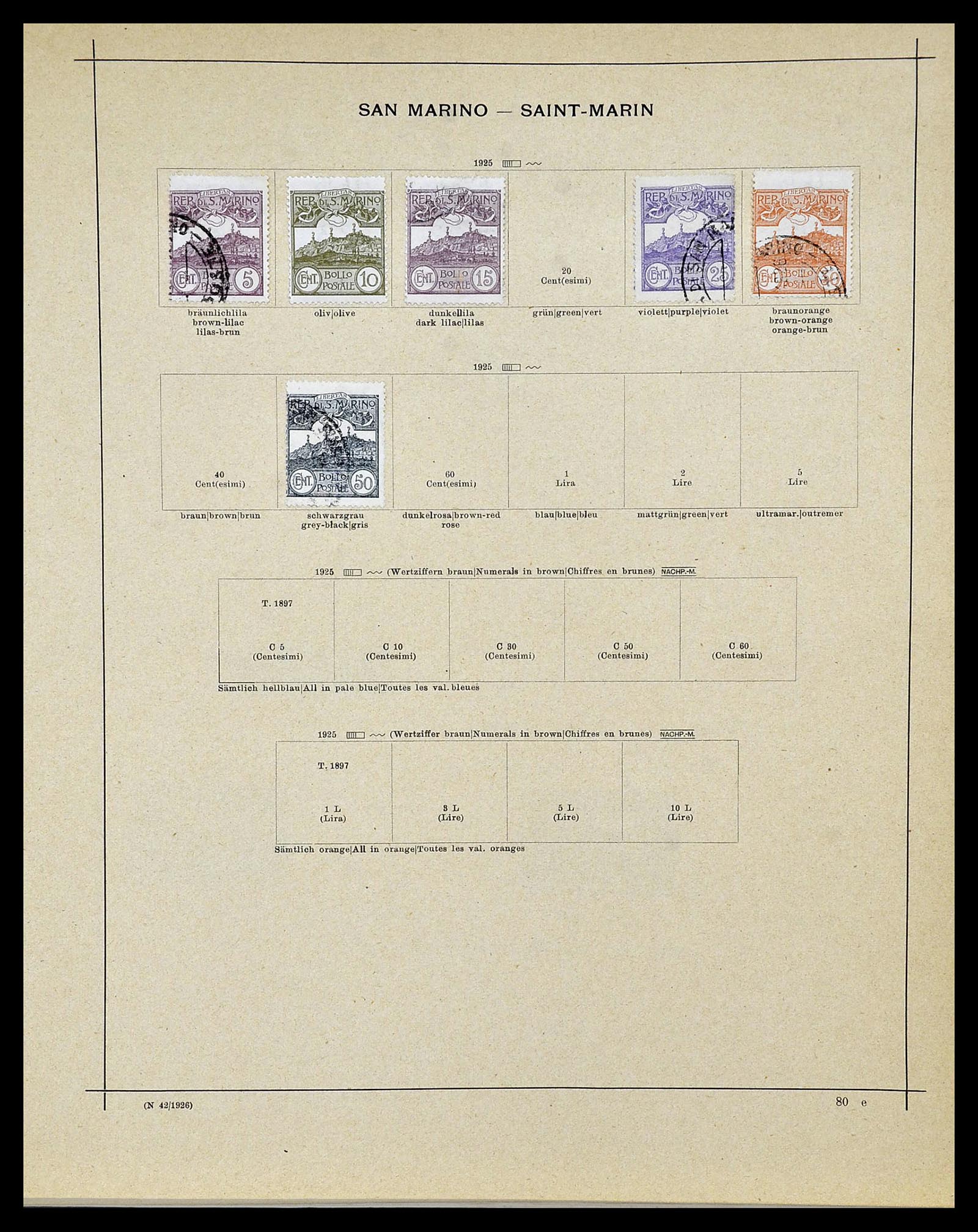 34131 071 - Stamp collection 34131 Vatican 1852(!)-1974.