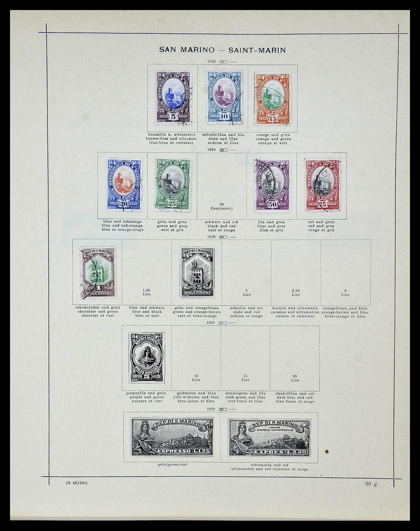 34131 074 - Stamp collection 34131 Vatican 1852(!)-1974.