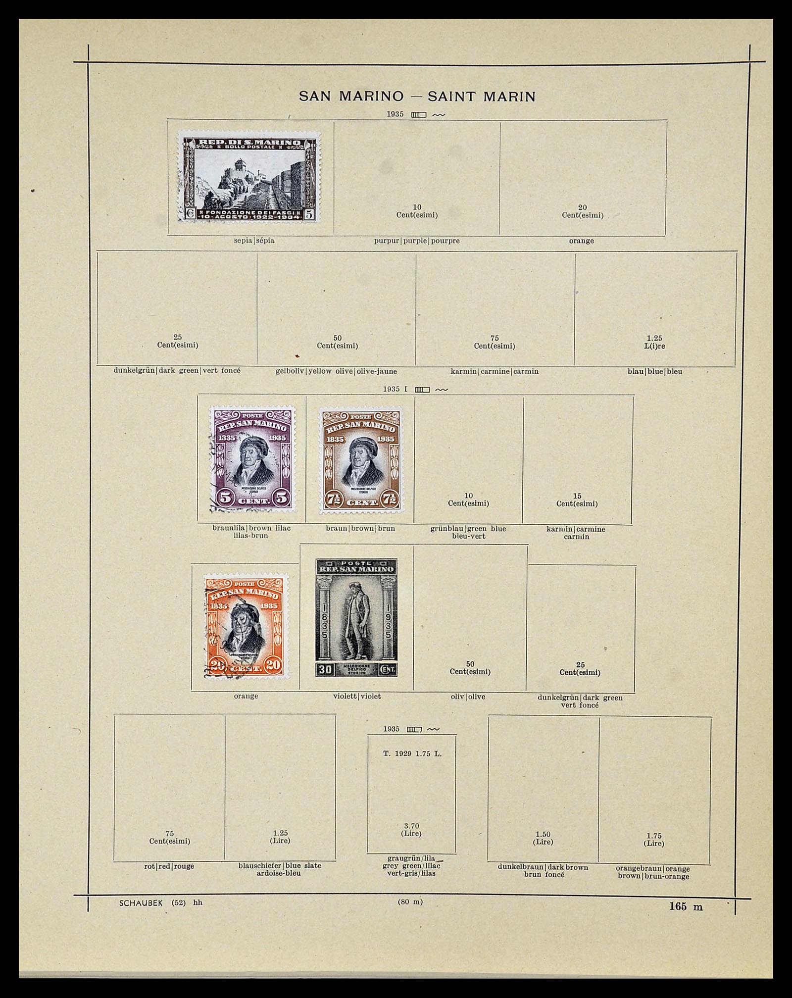 34131 077 - Stamp collection 34131 Vatican 1852(!)-1974.