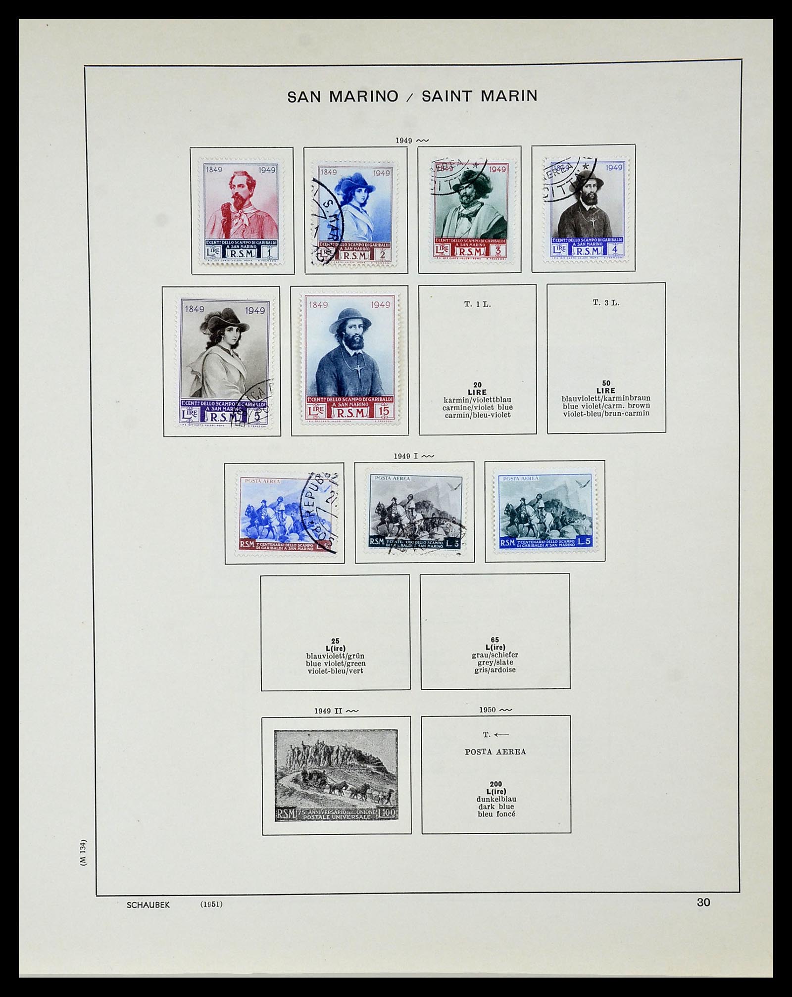34131 091 - Stamp collection 34131 Vatican 1852(!)-1974.