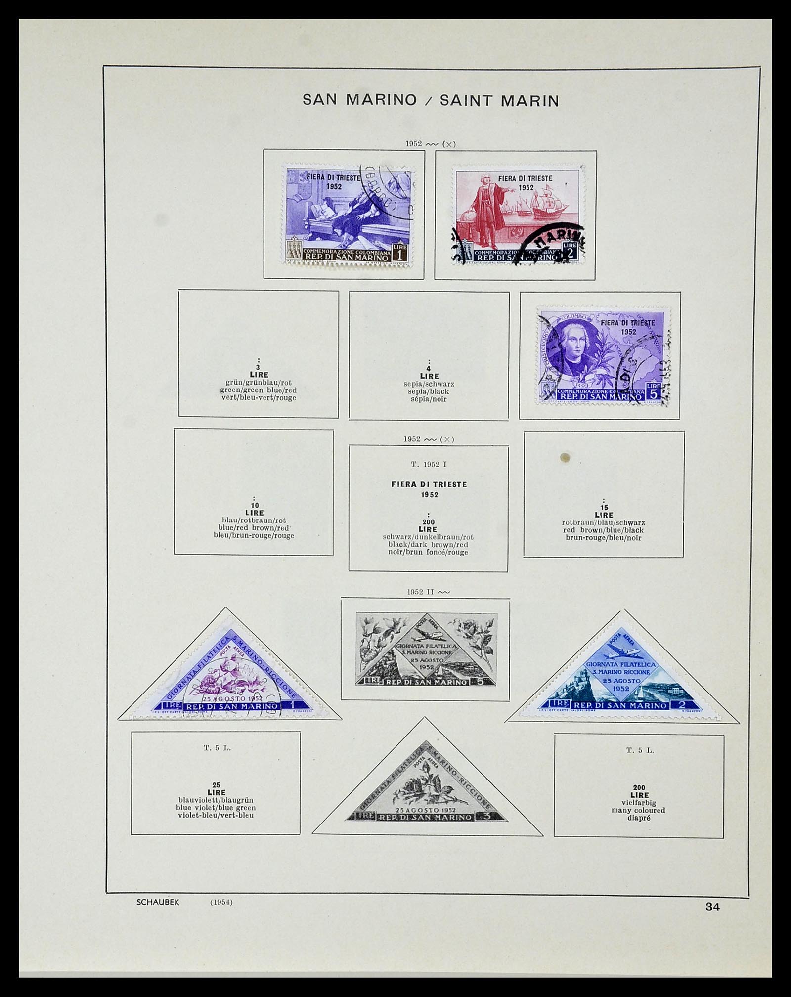34131 095 - Stamp collection 34131 Vatican 1852(!)-1974.