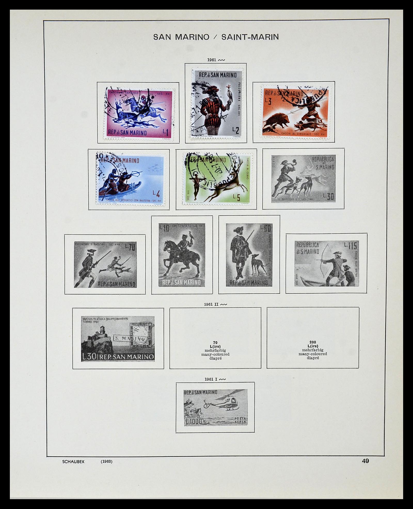 34131 110 - Stamp collection 34131 Vatican 1852(!)-1974.