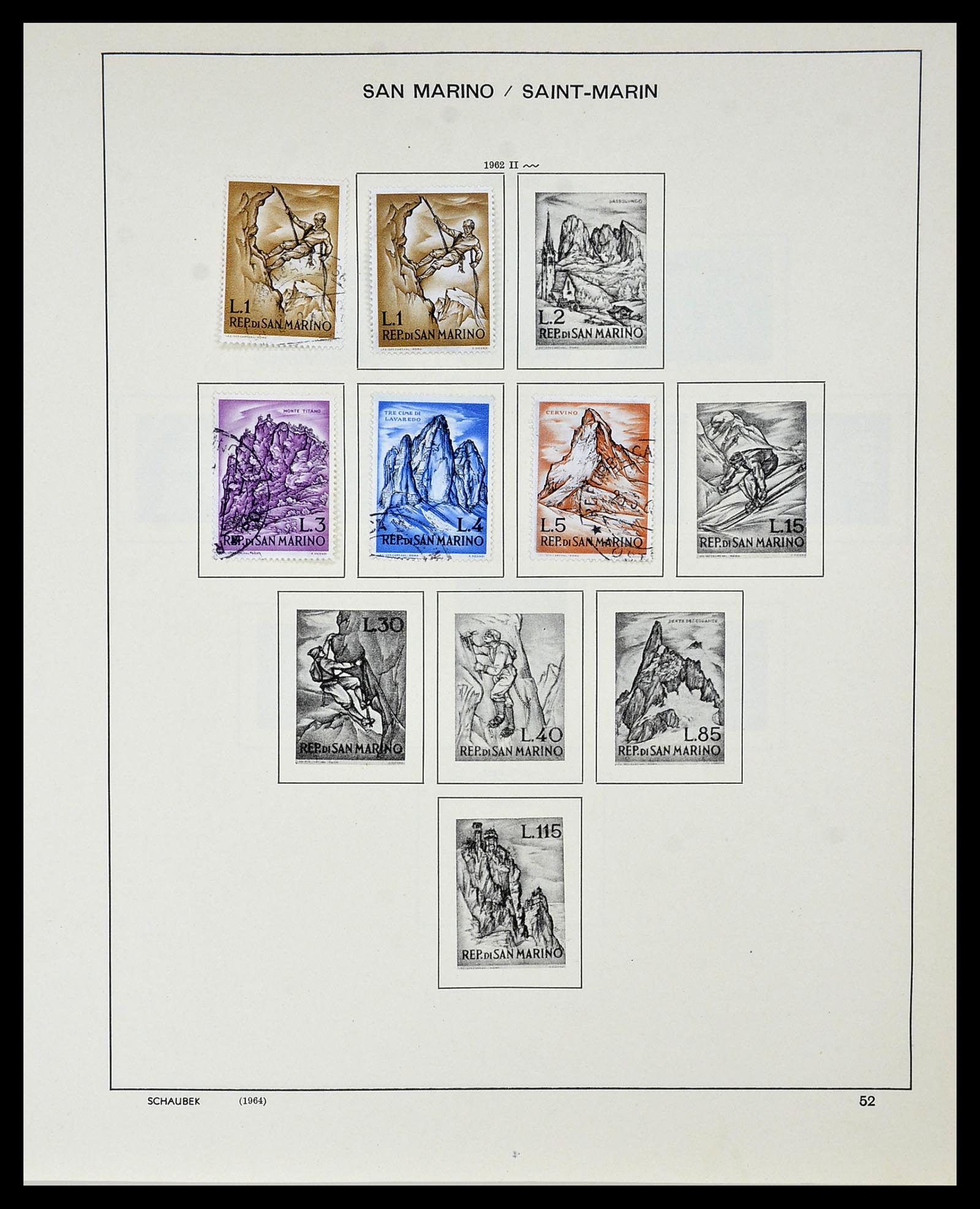 34131 113 - Stamp collection 34131 Vatican 1852(!)-1974.
