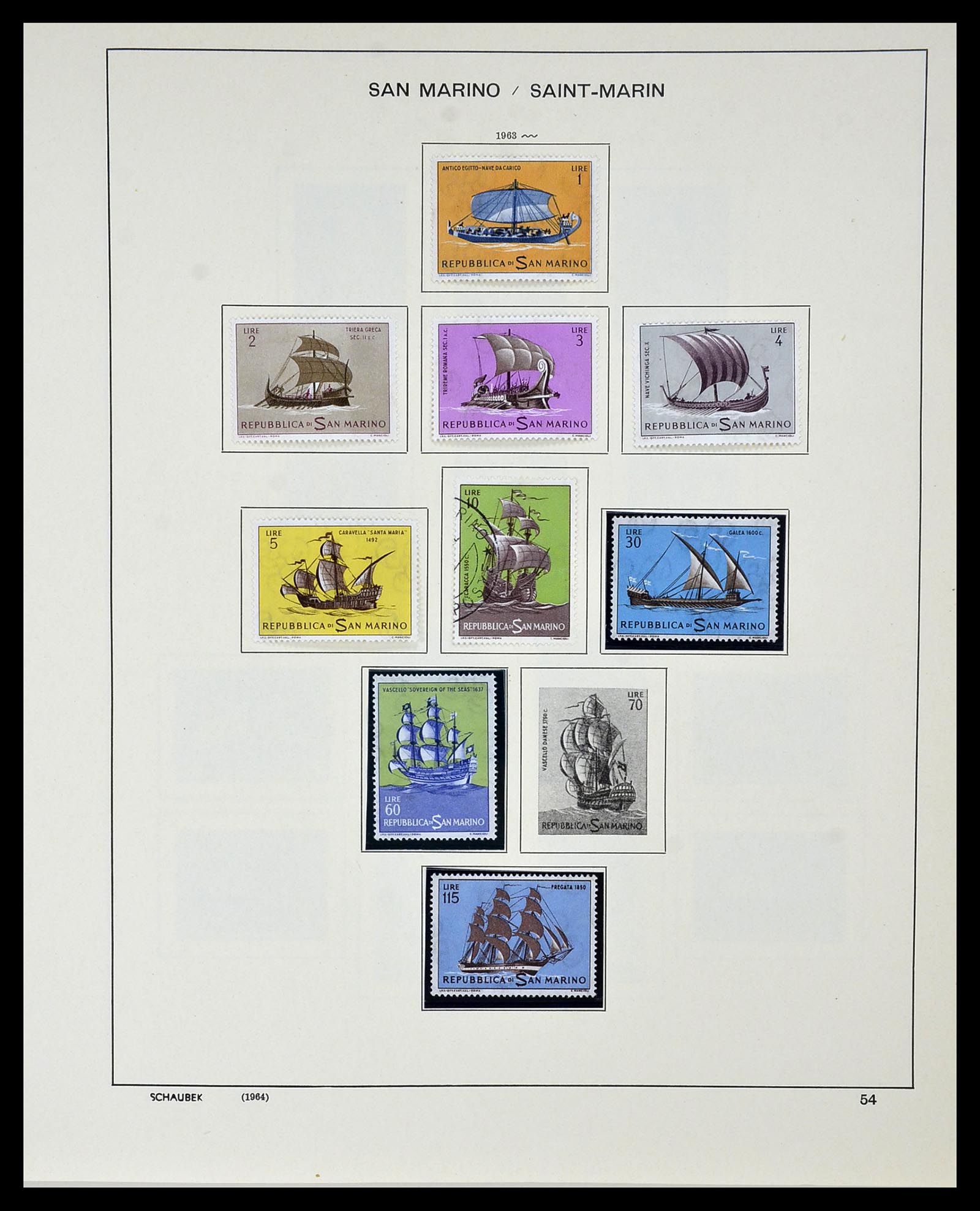 34131 115 - Postzegelverzameling 34131 Vaticaan 1852(!)-1974.