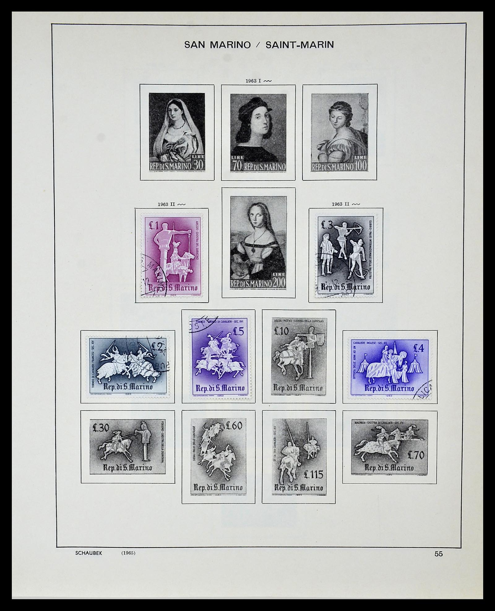 34131 116 - Stamp collection 34131 Vatican 1852(!)-1974.