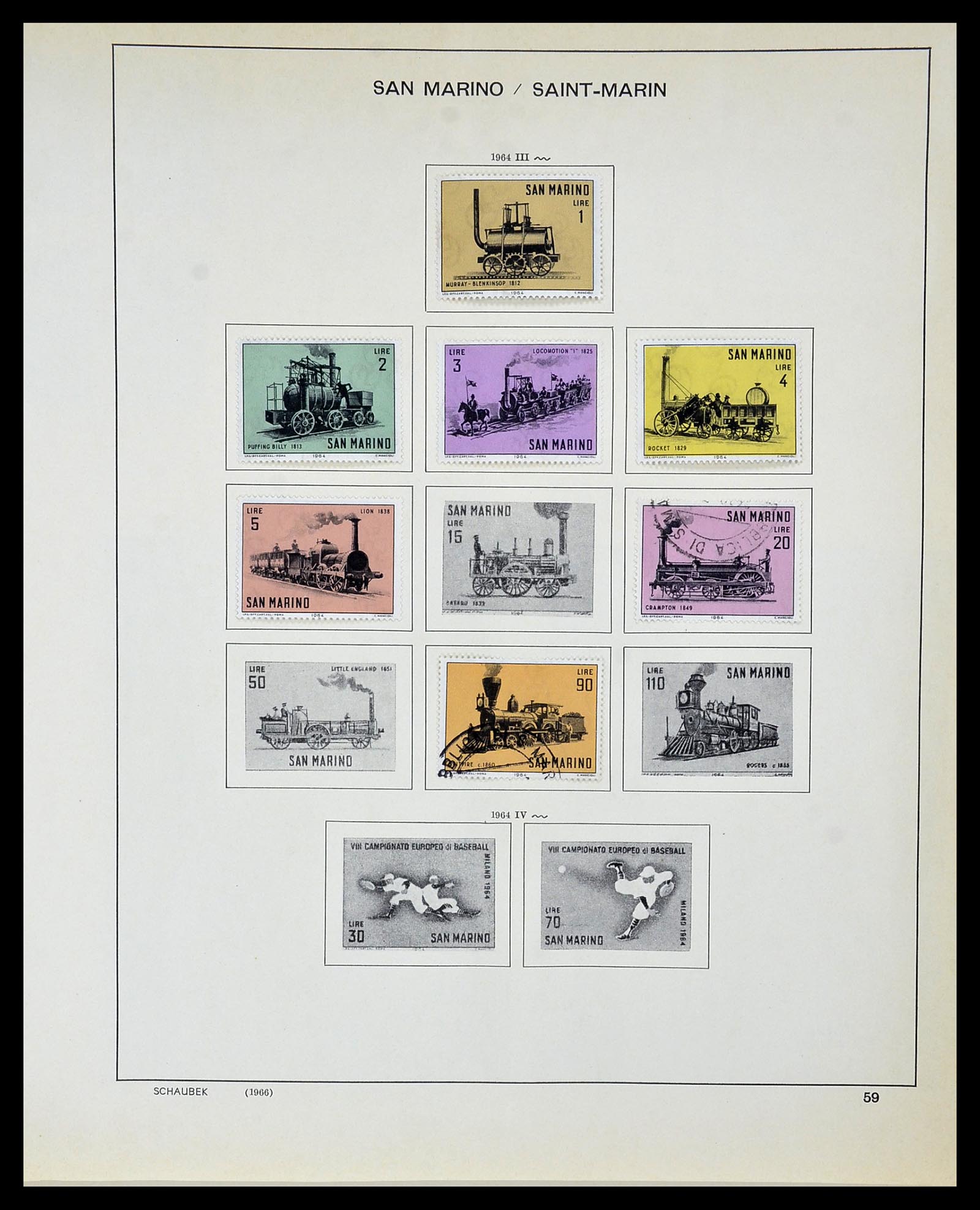 34131 121 - Stamp collection 34131 Vatican 1852(!)-1974.