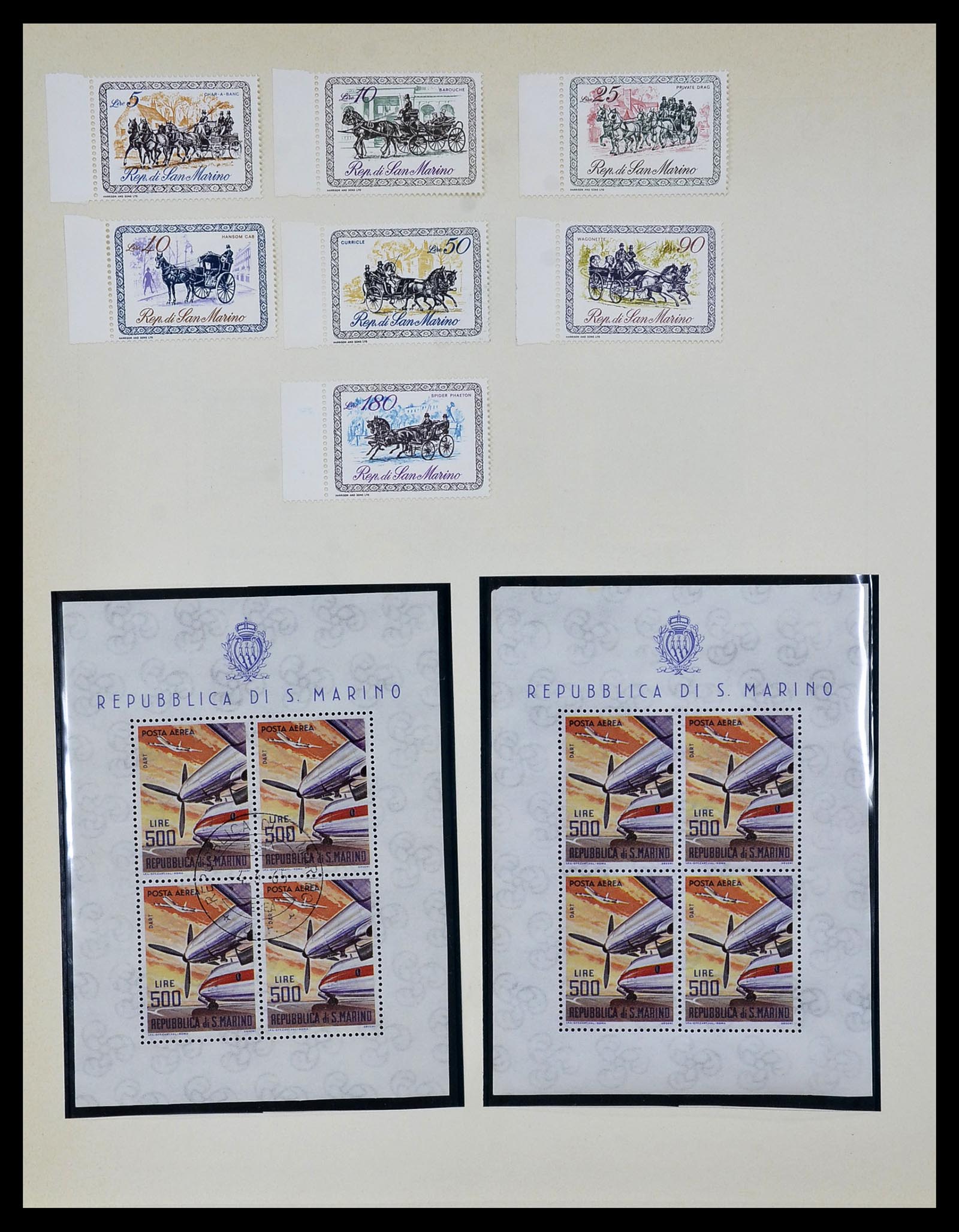 34131 122 - Stamp collection 34131 Vatican 1852(!)-1974.