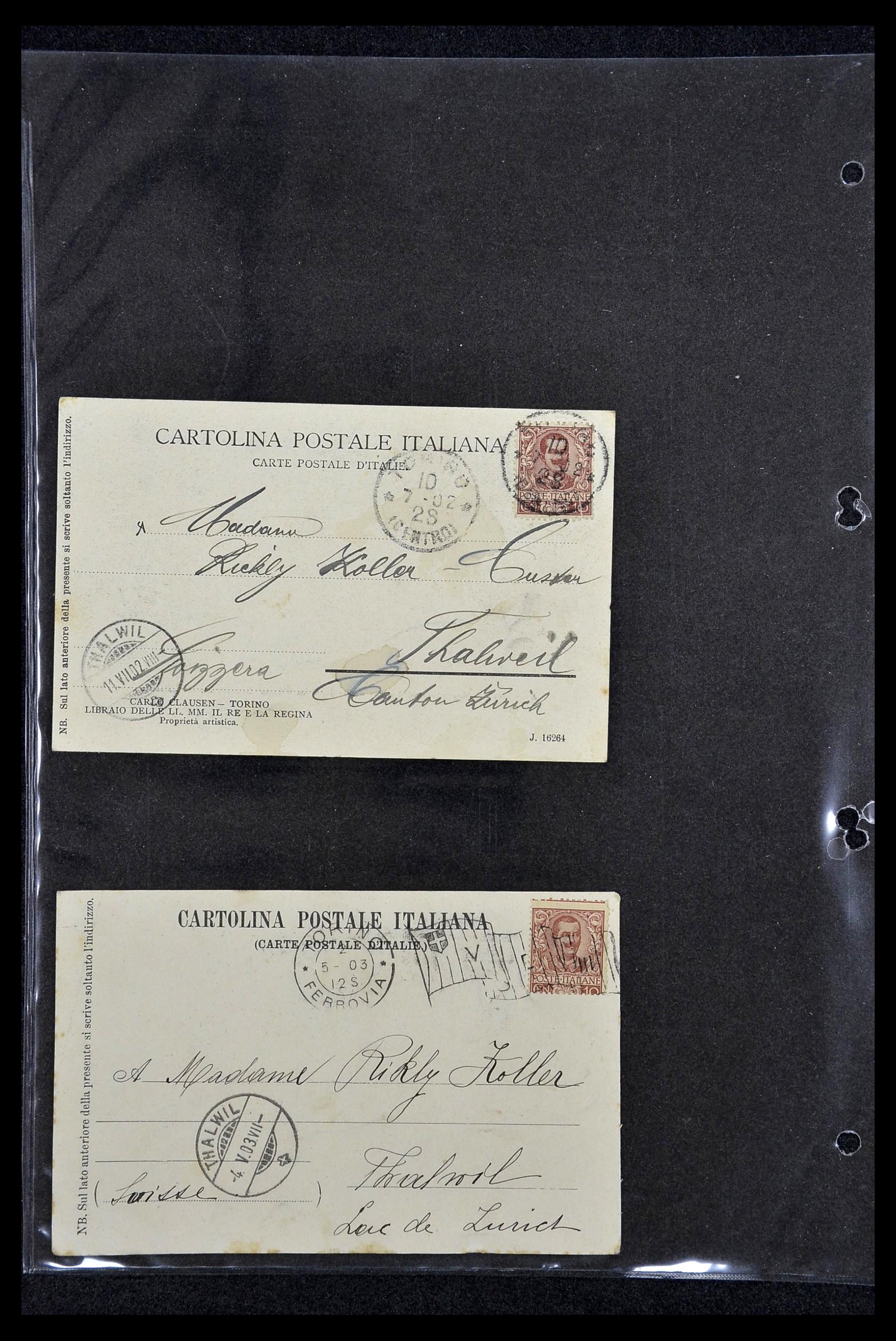 34132 026 - Stamp collection 34132 Italy and States 1828-1955.
